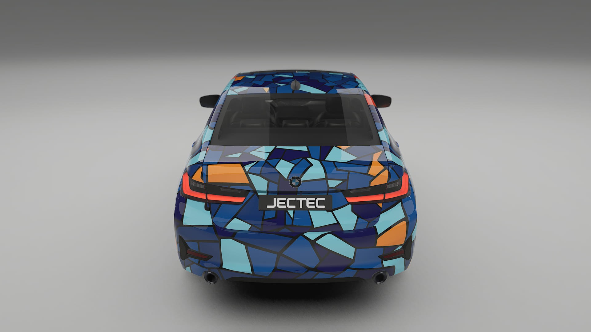 BMW 3 G20 prefacelift pre-LCI BARCELONA – Ontworpen Wrap PPF Kit van Printbaar Polyurethaanfolie