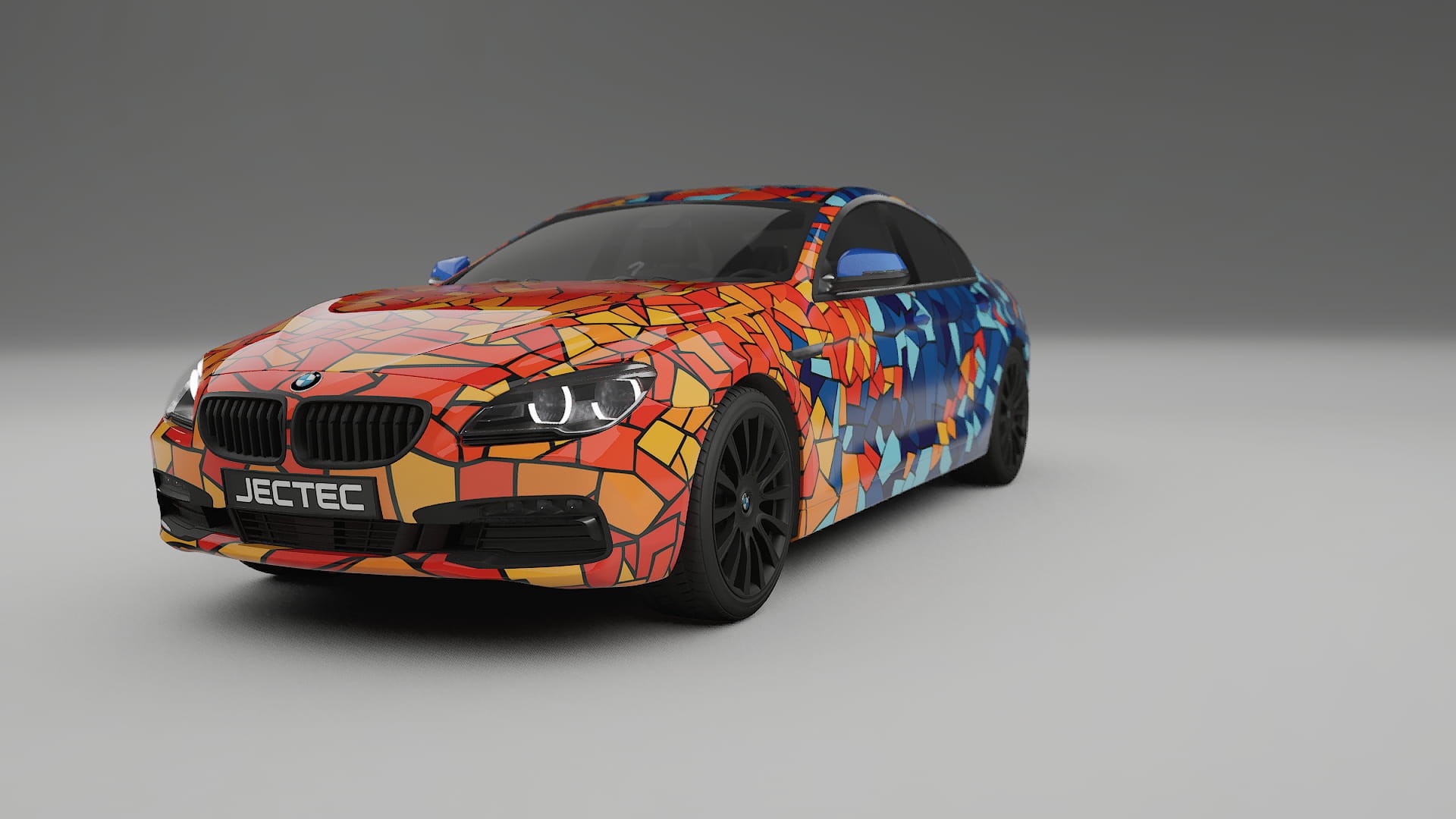BMW 6 F06 BARCELONA – Ontworpen Wrap PPF Kit van Printbaar Polyurethaanfolie
