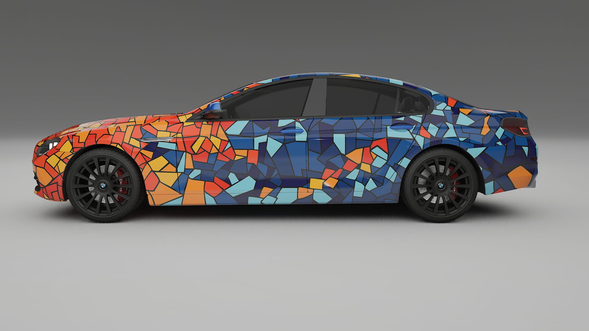 BMW 6 F06 BARCELONA – Ontworpen Wrap PPF Kit van Printbaar Polyurethaanfolie
