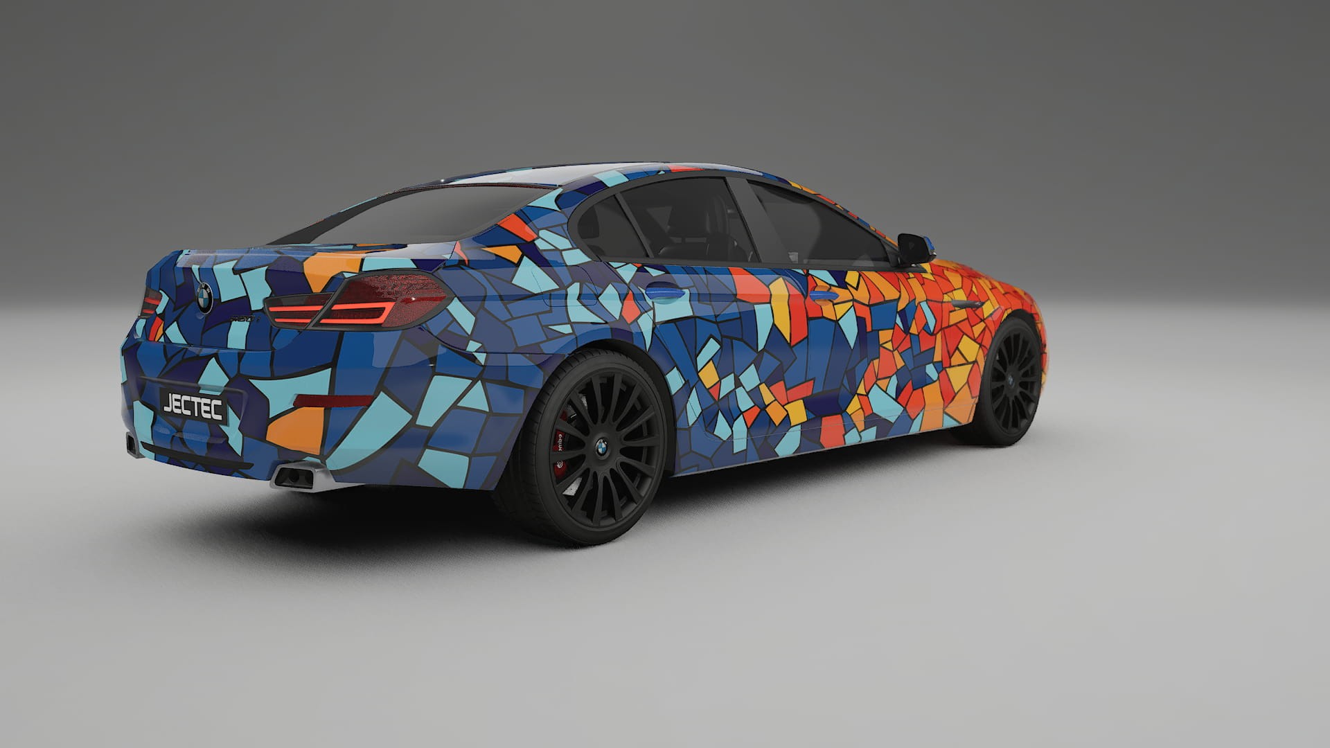 BMW 6 F06 BARCELONA – Ontworpen Wrap PPF Kit van Printbaar Polyurethaanfolie