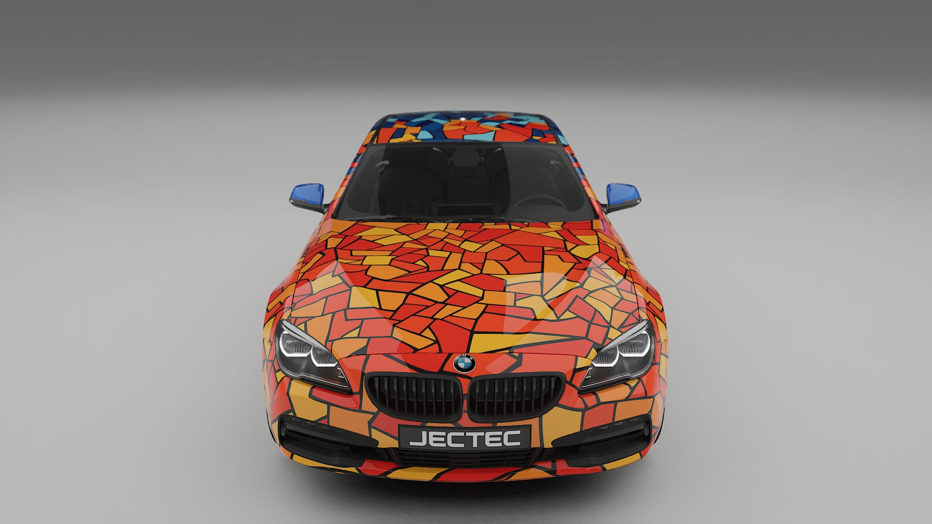 BMW 6 F06 BARCELONA – Ontworpen Wrap PPF Kit van Printbaar Polyurethaanfolie
