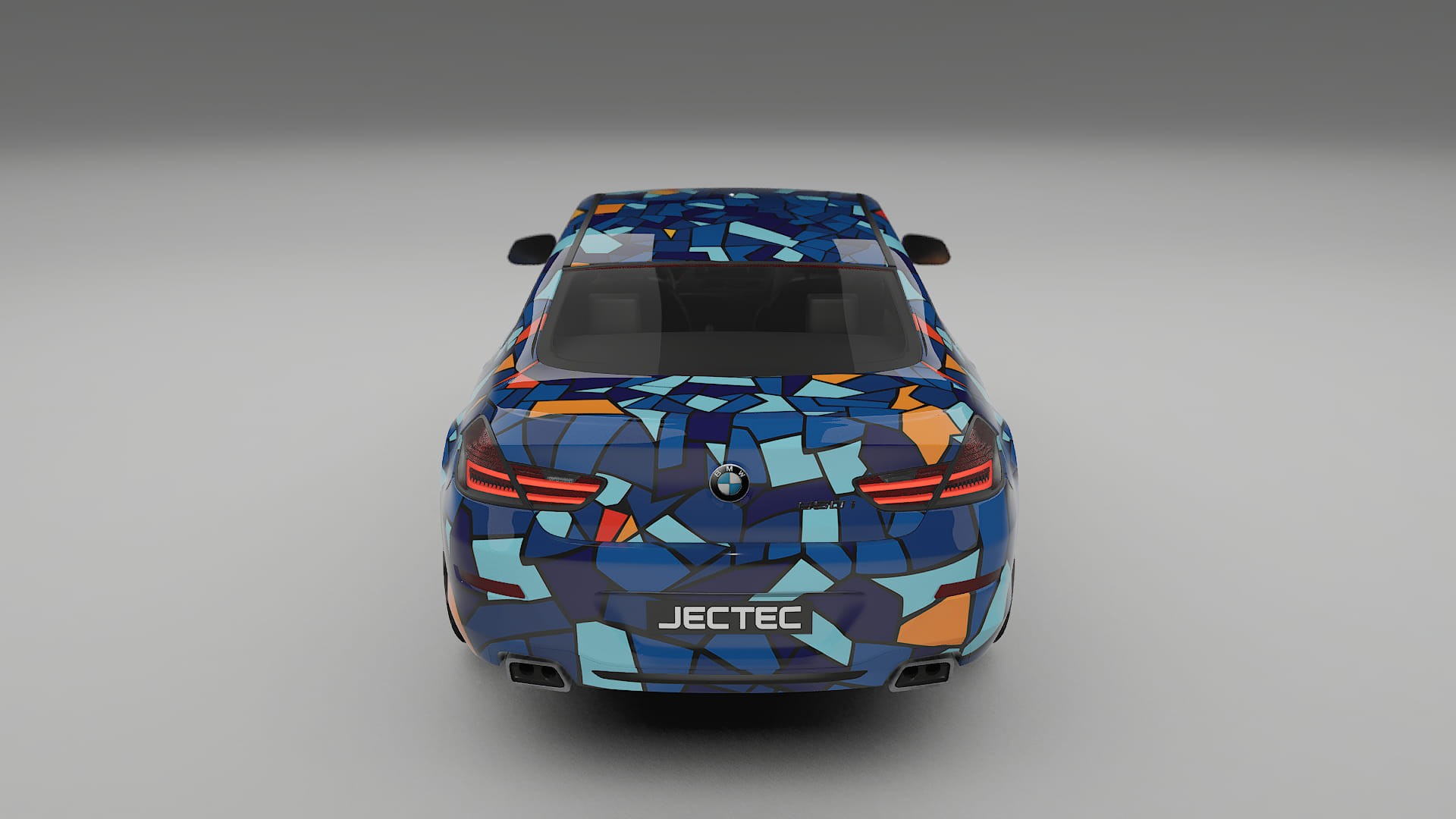 BMW 6 F06 BARCELONA – Ontworpen Wrap PPF Kit van Printbaar Polyurethaanfolie