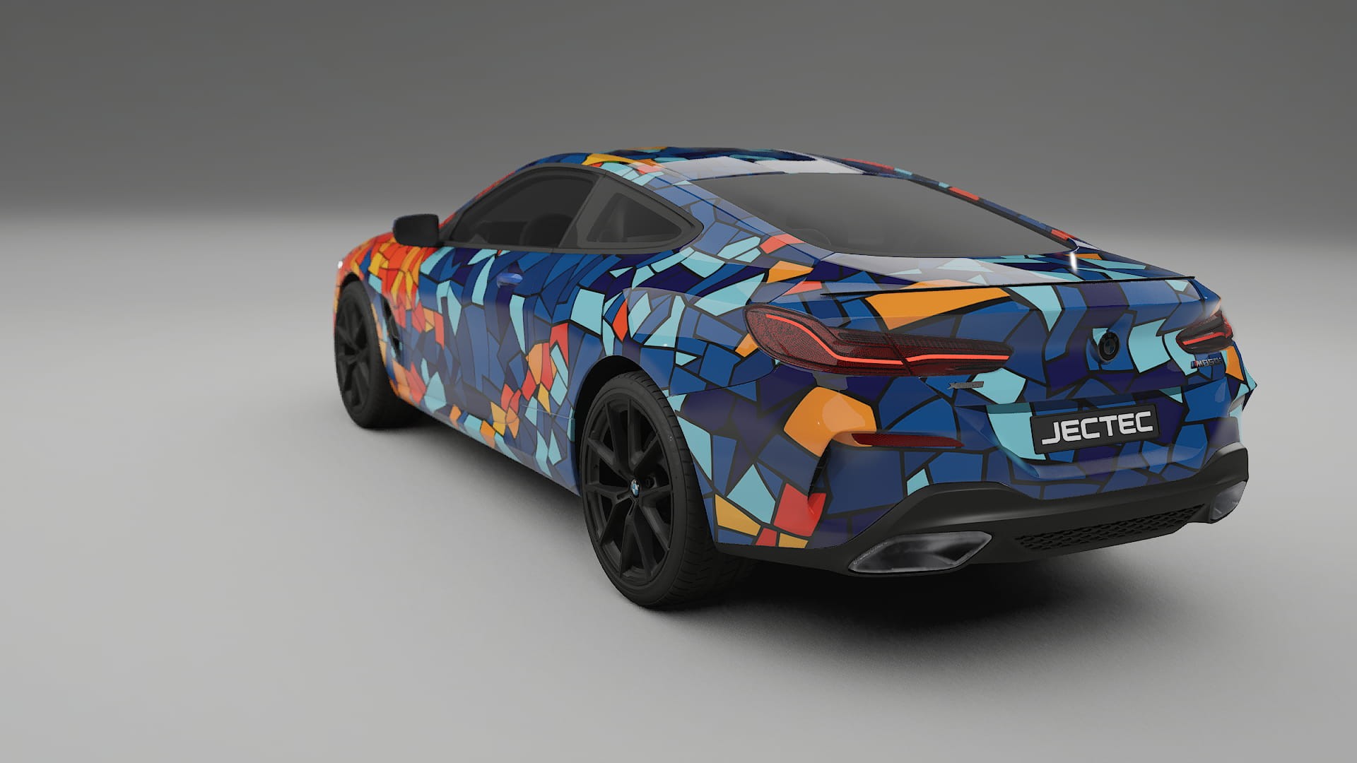 BMW 850 G15 BARCELONA – Ontworpen Wrap PPF Kit van Printbaar Polyurethaanfolie