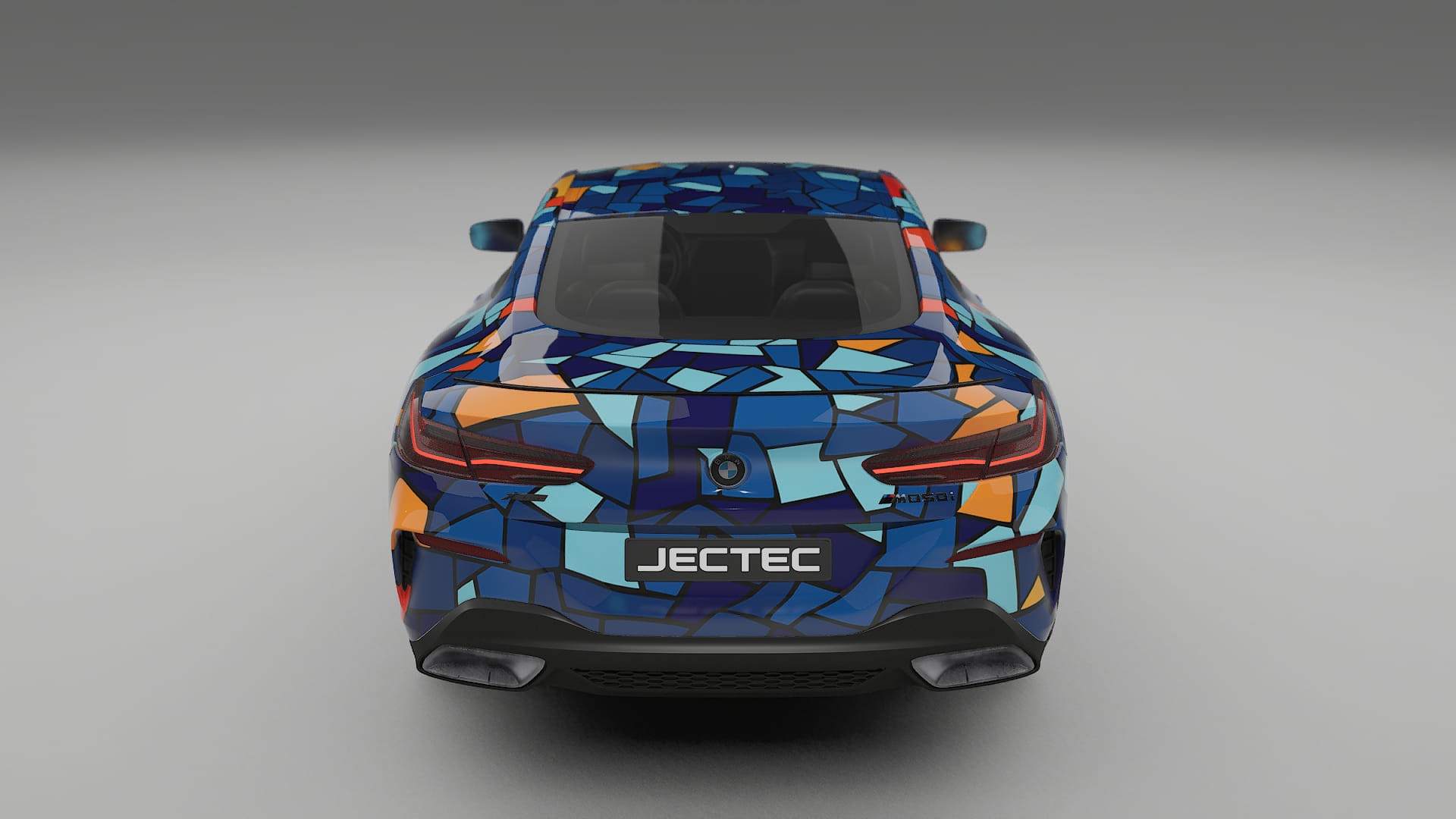 BMW 850 G15 BARCELONA – Ontworpen Wrap PPF Kit van Printbaar Polyurethaanfolie