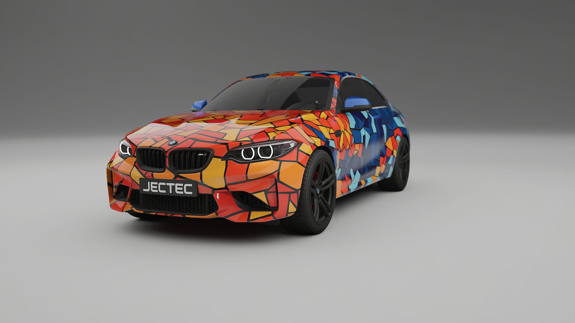 BMW M2 F87 facelift LCI BARCELONA – Ontworpen Wrap PPF Kit van Printbaar Polyurethaanfolie