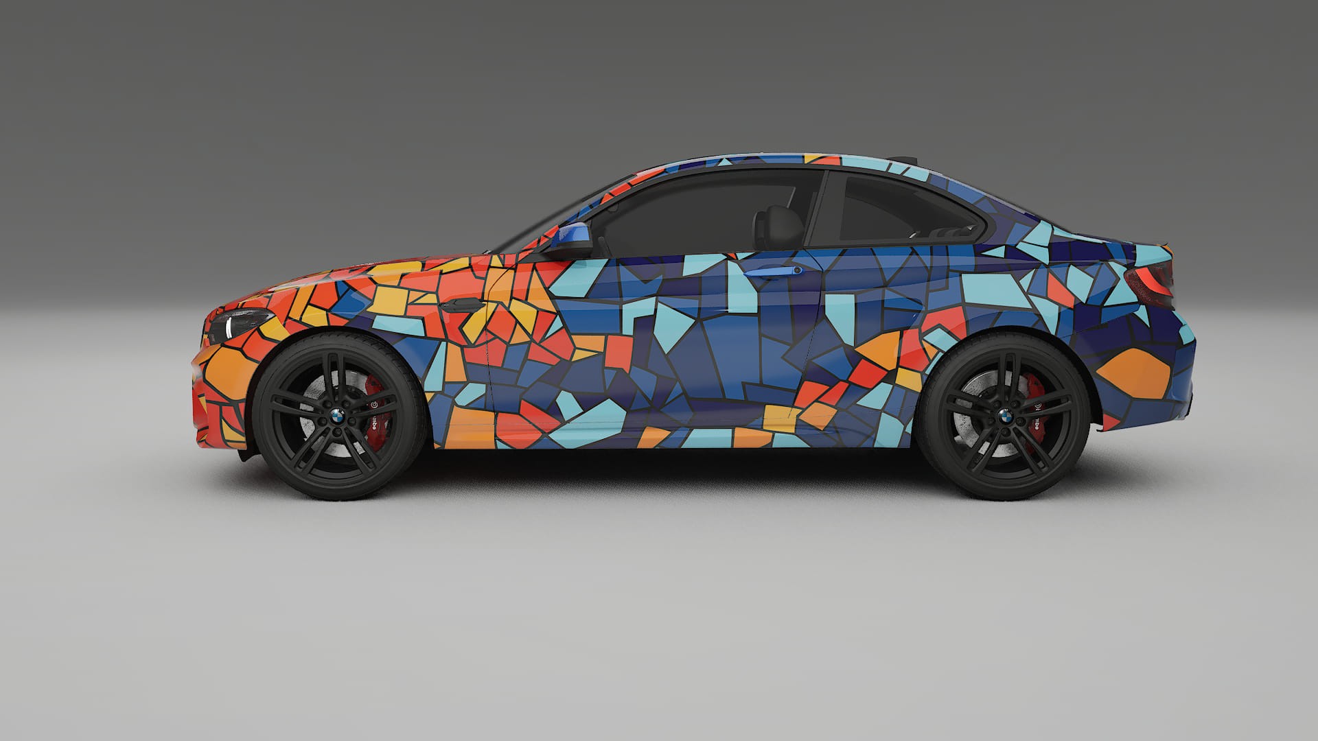 BMW M2 F87 facelift LCI BARCELONA – Ontworpen Wrap PPF Kit van Printbaar Polyurethaanfolie