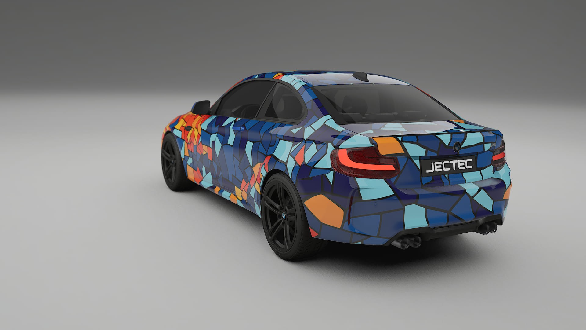 BMW M2 F87 facelift LCI BARCELONA – Ontworpen Wrap PPF Kit van Printbaar Polyurethaanfolie