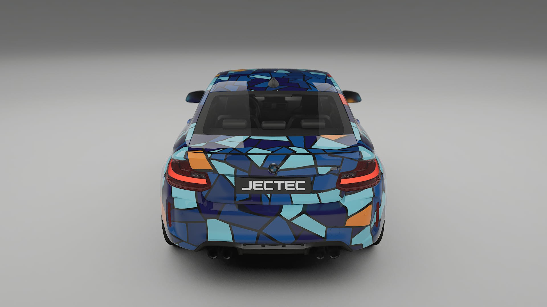 BMW M2 F87 facelift LCI BARCELONA – Ontworpen Wrap PPF Kit van Printbaar Polyurethaanfolie