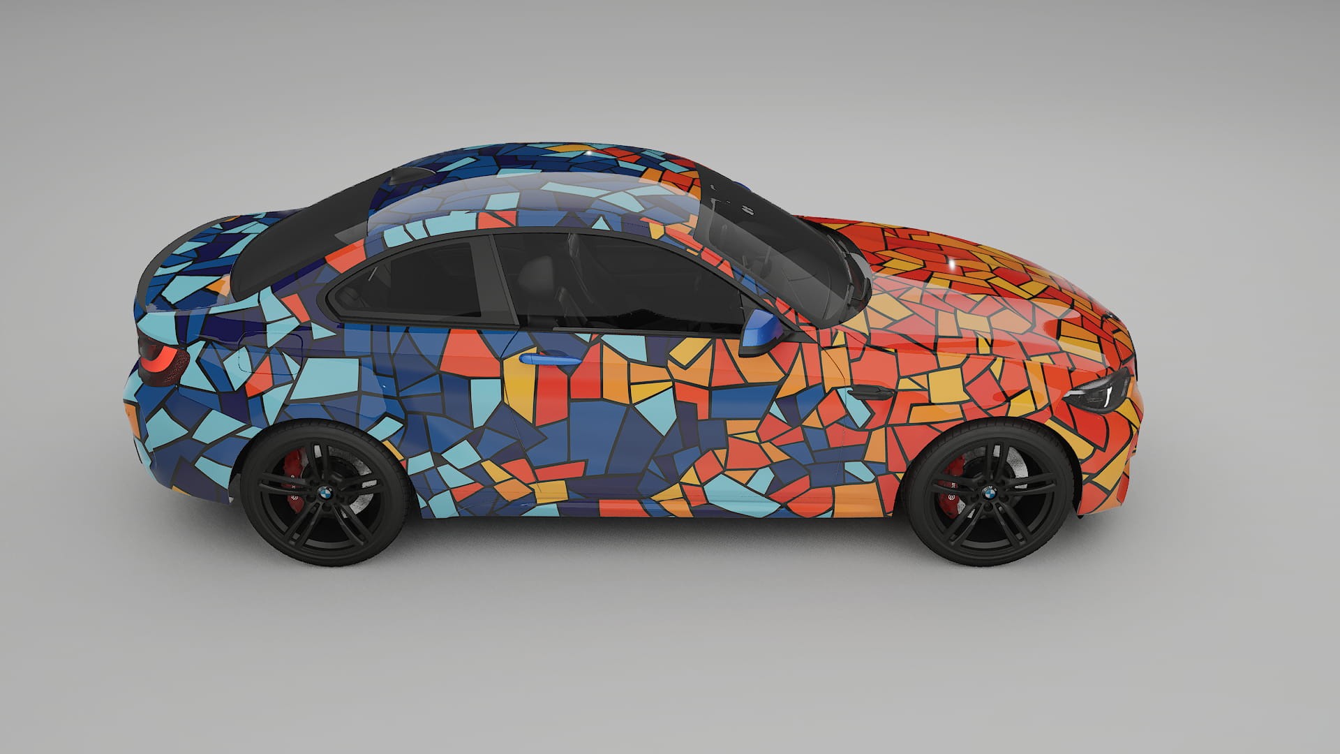 BMW M2 F87 facelift LCI BARCELONA – Ontworpen Wrap PPF Kit van Printbaar Polyurethaanfolie
