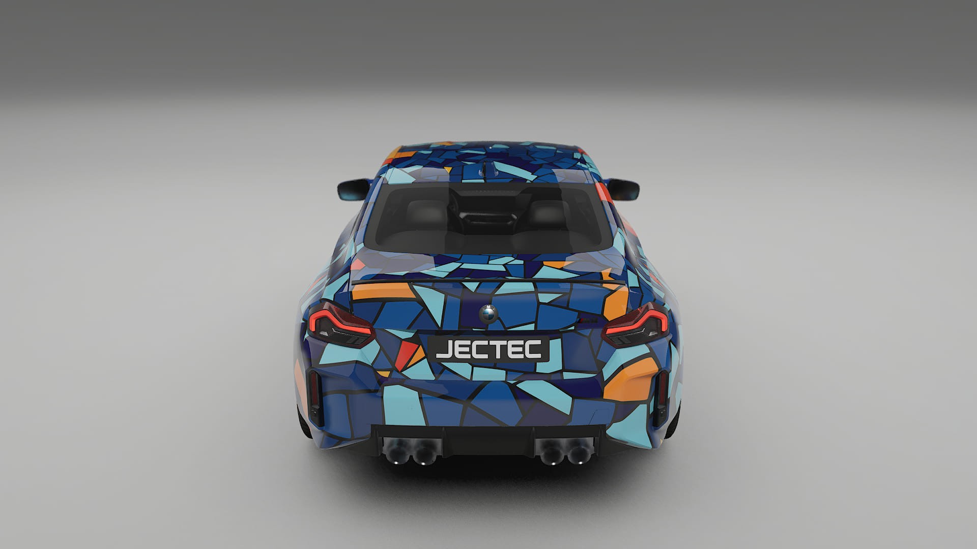 BMW M2 G87 BARCELONA – Ontworpen Wrap PPF Kit van Printbaar Polyurethaanfolie