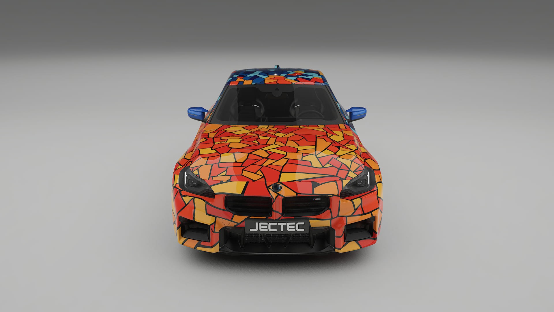 BMW M2 G87 BARCELONA – Ontworpen Wrap PPF Kit van Printbaar Polyurethaanfolie