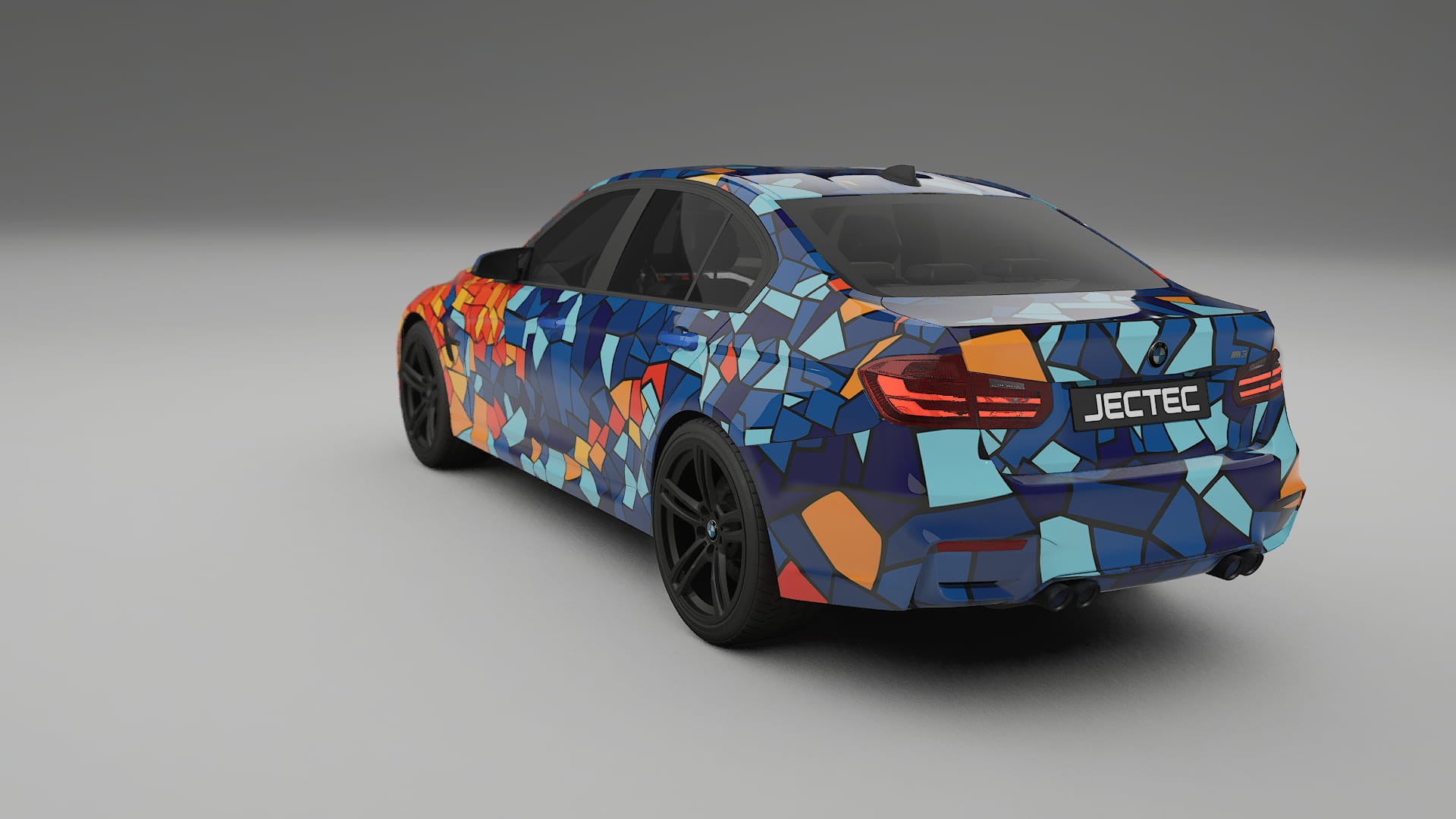 BMW M3 F80 BARCELONA – Ontworpen Wrap PPF Kit van Printbaar Polyurethaanfolie