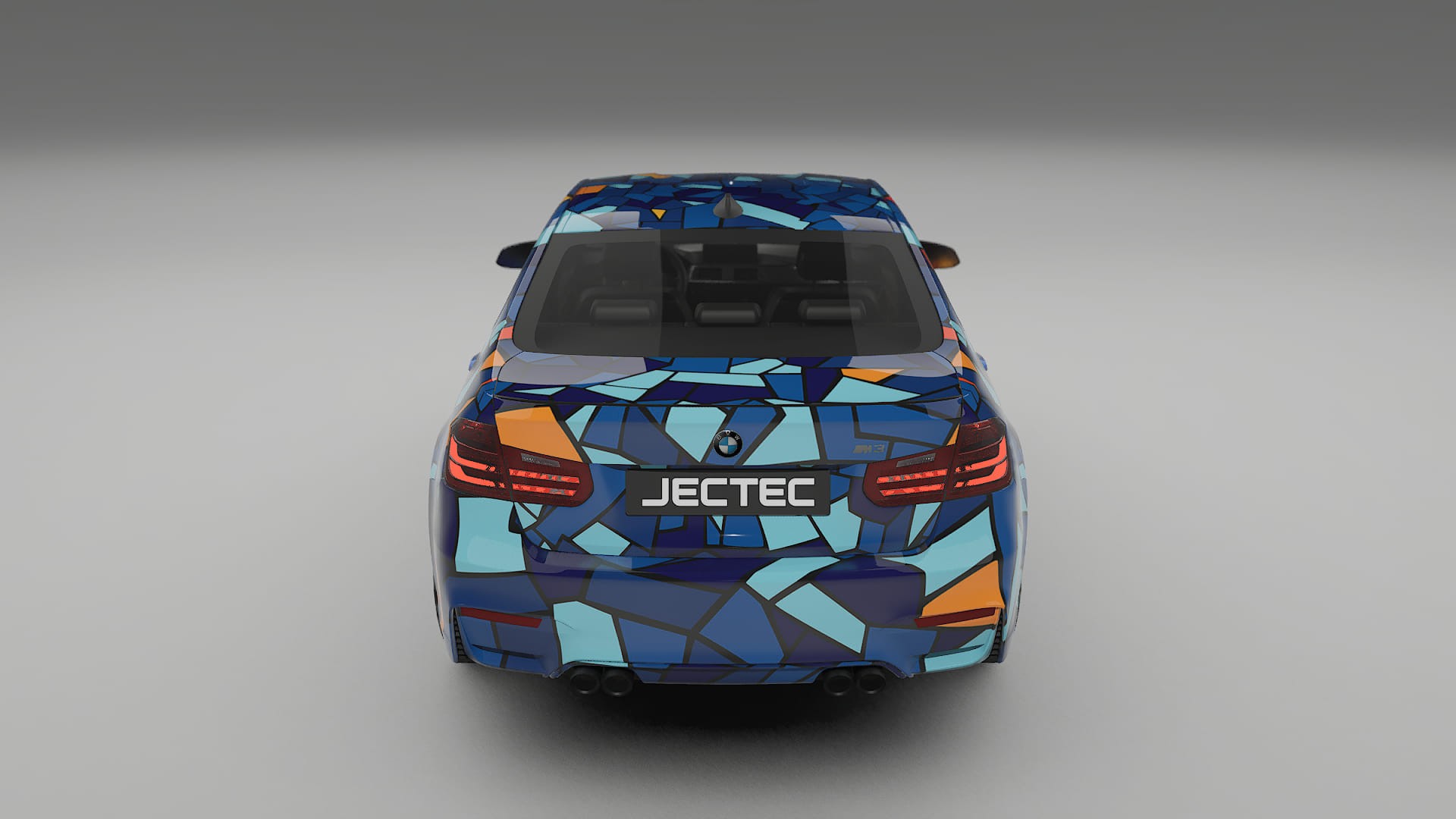 BMW M3 F80 BARCELONA – Ontworpen Wrap PPF Kit van Printbaar Polyurethaanfolie