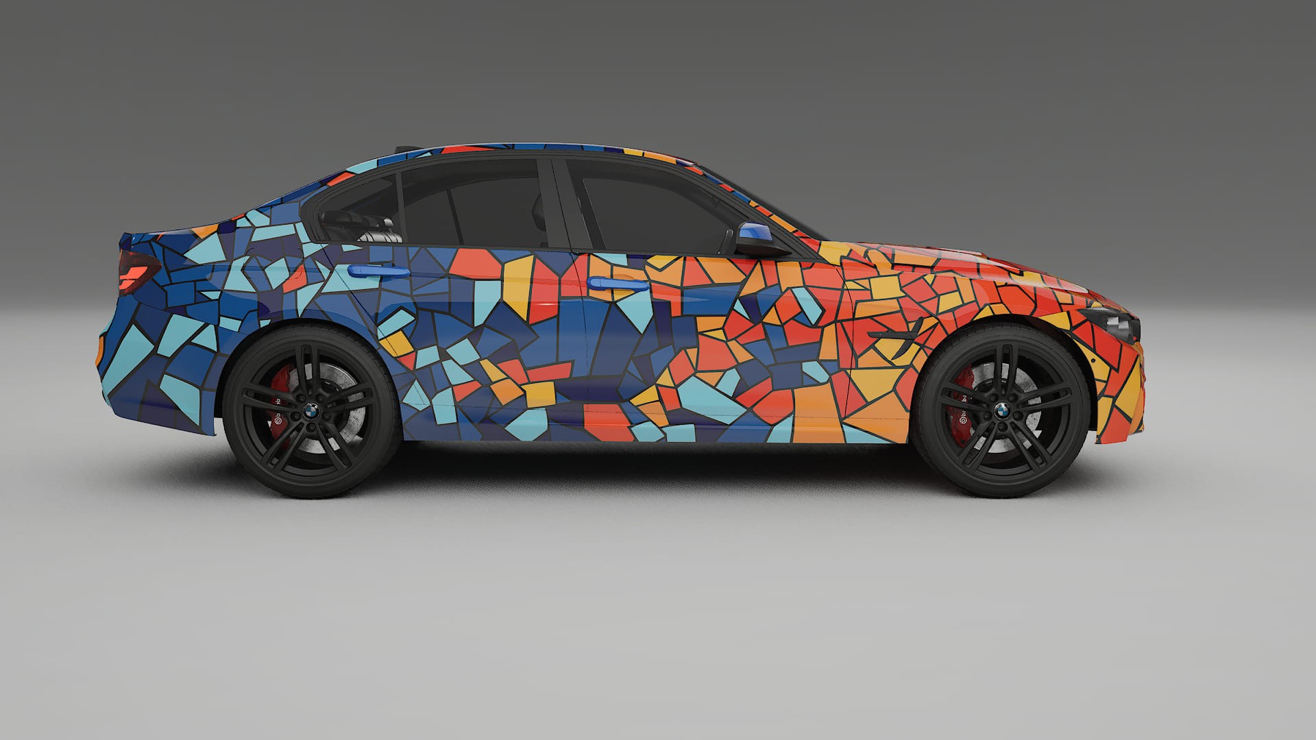 BMW M3 F80 BARCELONA – Ontworpen Wrap PPF Kit van Printbaar Polyurethaanfolie