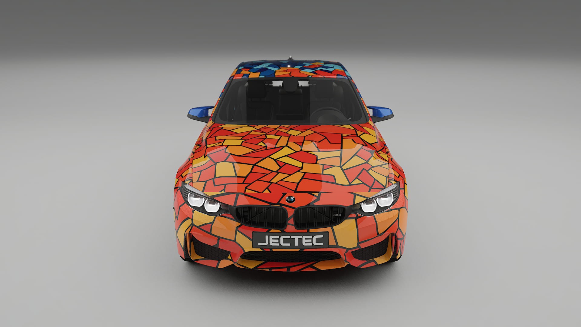 BMW M3 F80 BARCELONA – Ontworpen Wrap PPF Kit van Printbaar Polyurethaanfolie
