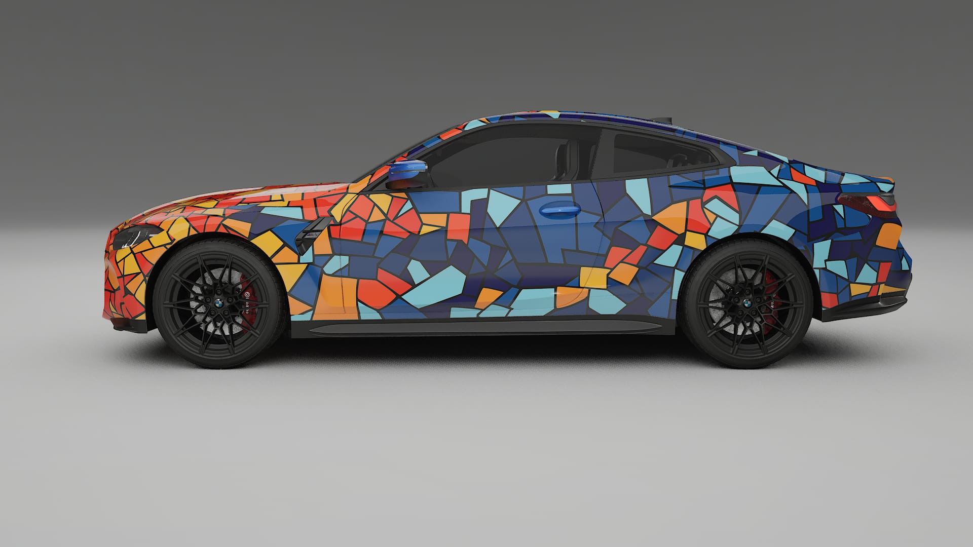 BMW M4 G82 BARCELONA – Ontworpen Wrap PPF Kit van Printbaar Polyurethaanfolie