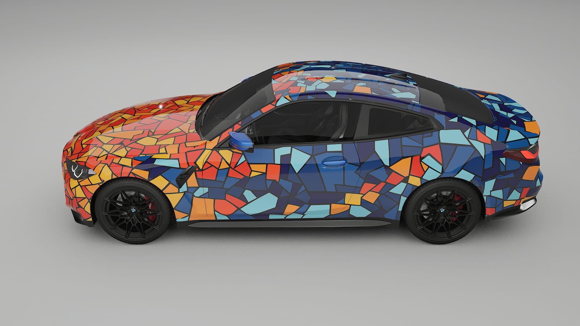 BMW M4 G82 BARCELONA – Ontworpen Wrap PPF Kit van Printbaar Polyurethaanfolie