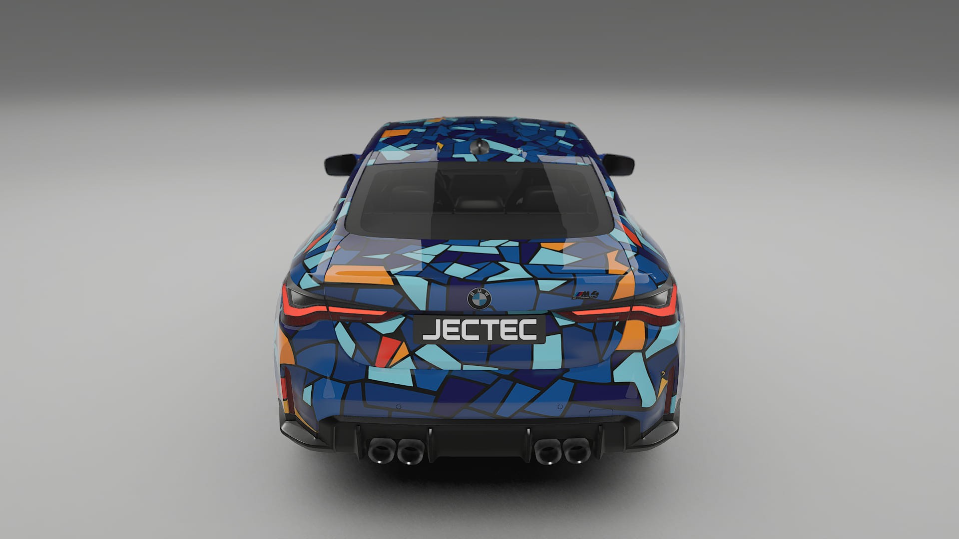 BMW M4 G82 BARCELONA – Ontworpen Wrap PPF Kit van Printbaar Polyurethaanfolie