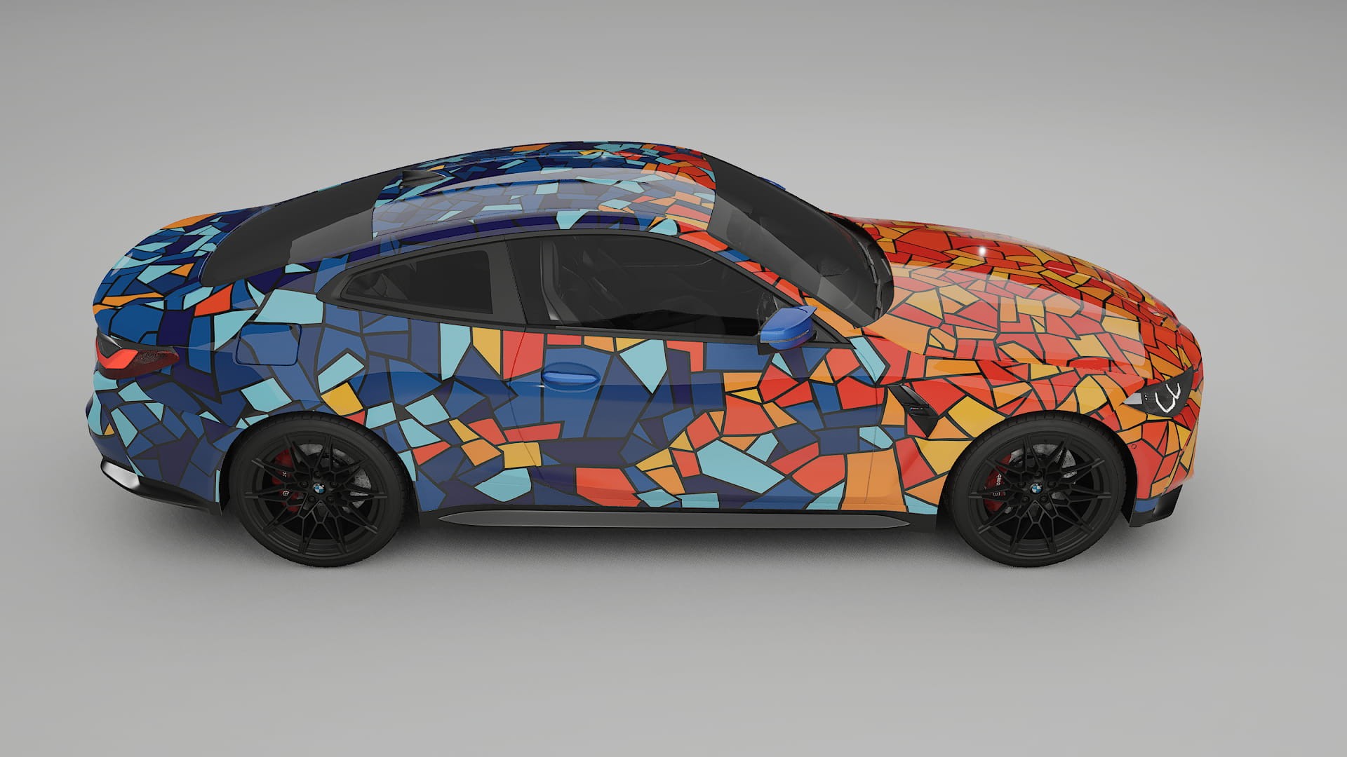 BMW M4 G82 BARCELONA – Ontworpen Wrap PPF Kit van Printbaar Polyurethaanfolie