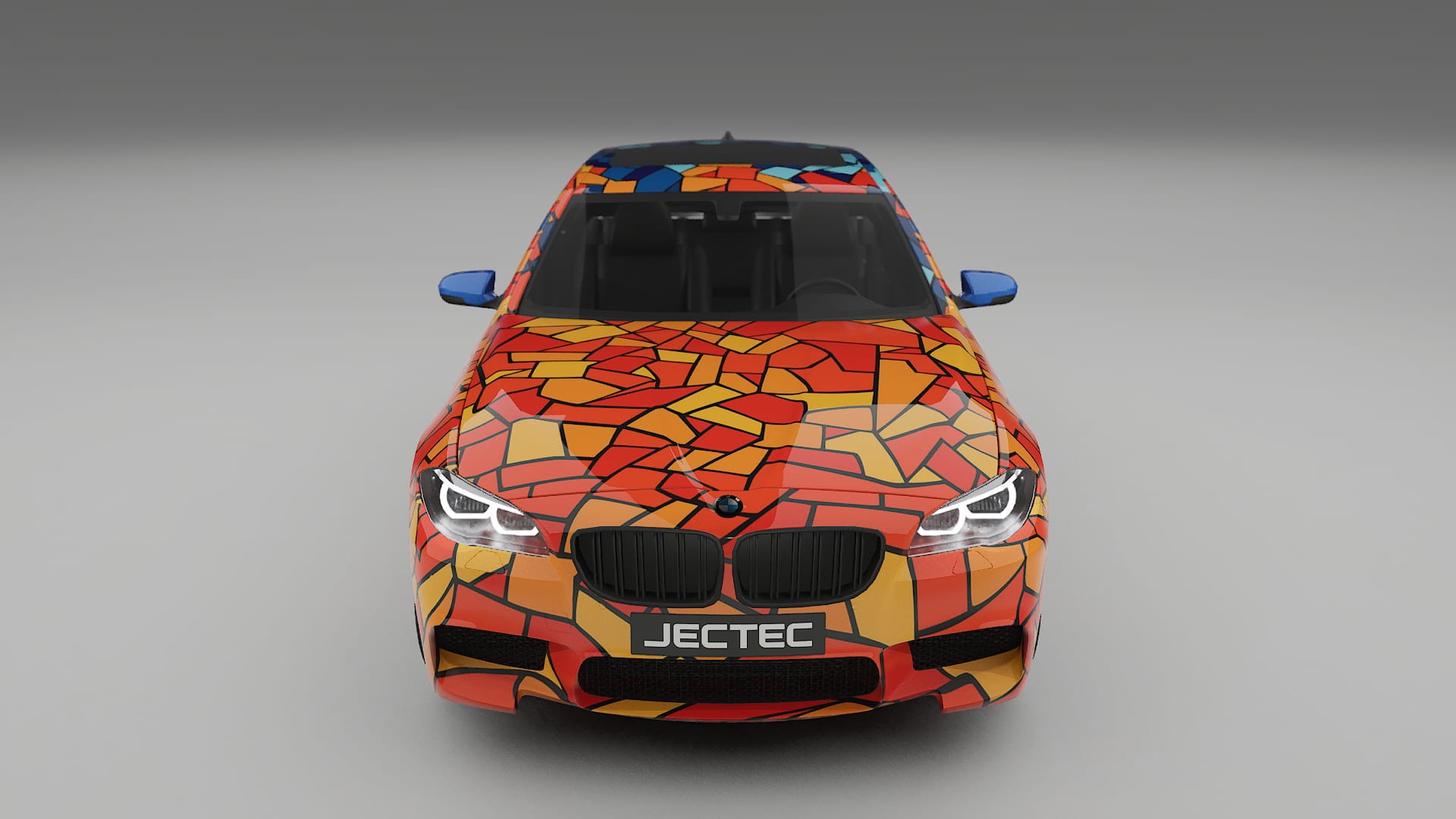 BMW M5 F10 BARCELONA – Ontworpen Wrap PPF Kit van Printbaar Polyurethaanfolie