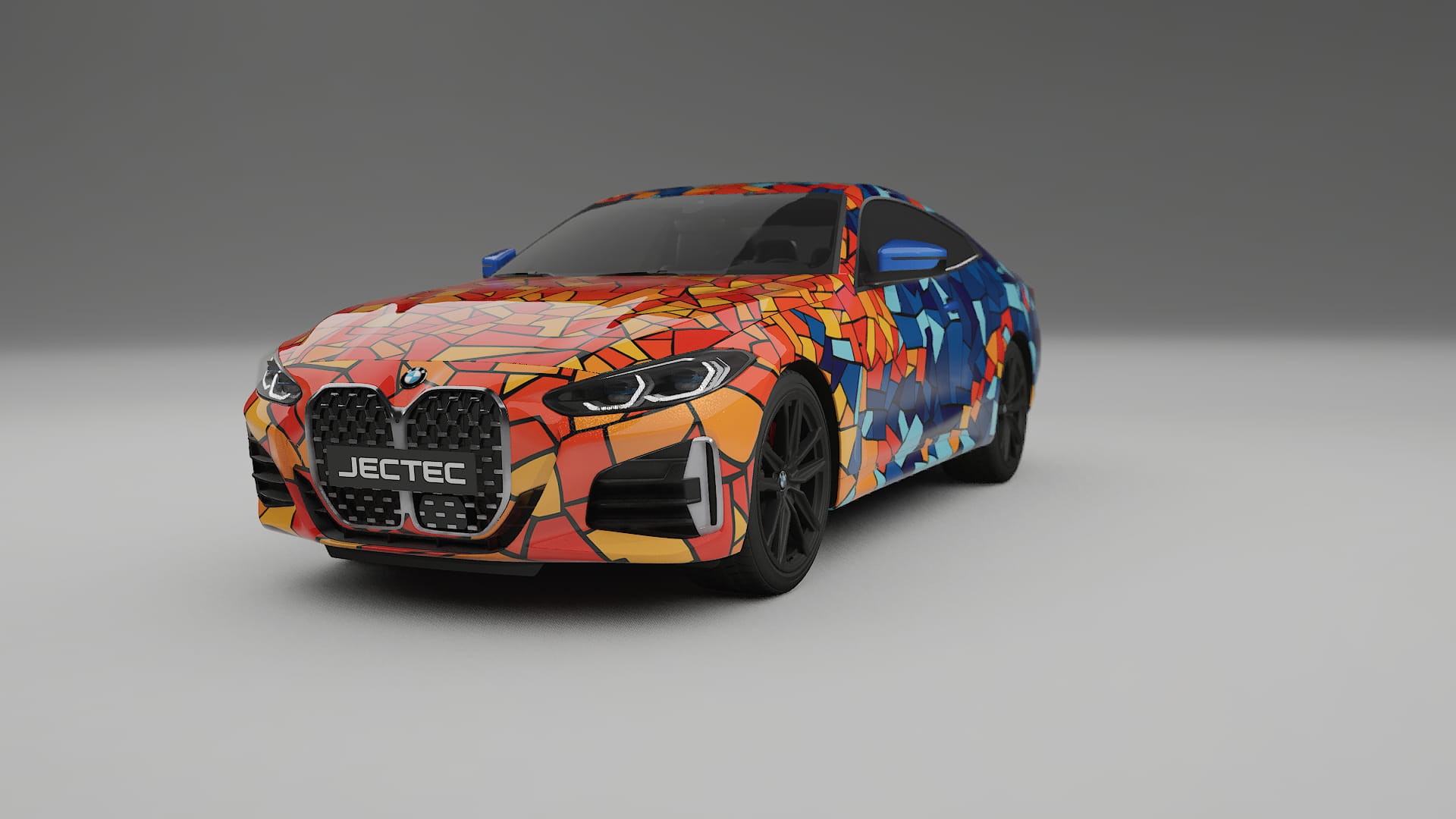 BMW M440i G26 BARCELONA – Ontworpen Wrap PPF Kit van Printbaar Polyurethaanfolie
