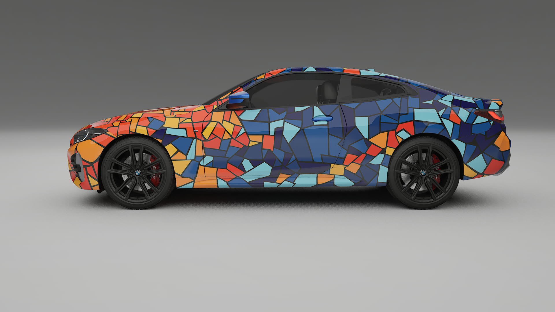 BMW M440i G26 BARCELONA – Ontworpen Wrap PPF Kit van Printbaar Polyurethaanfolie