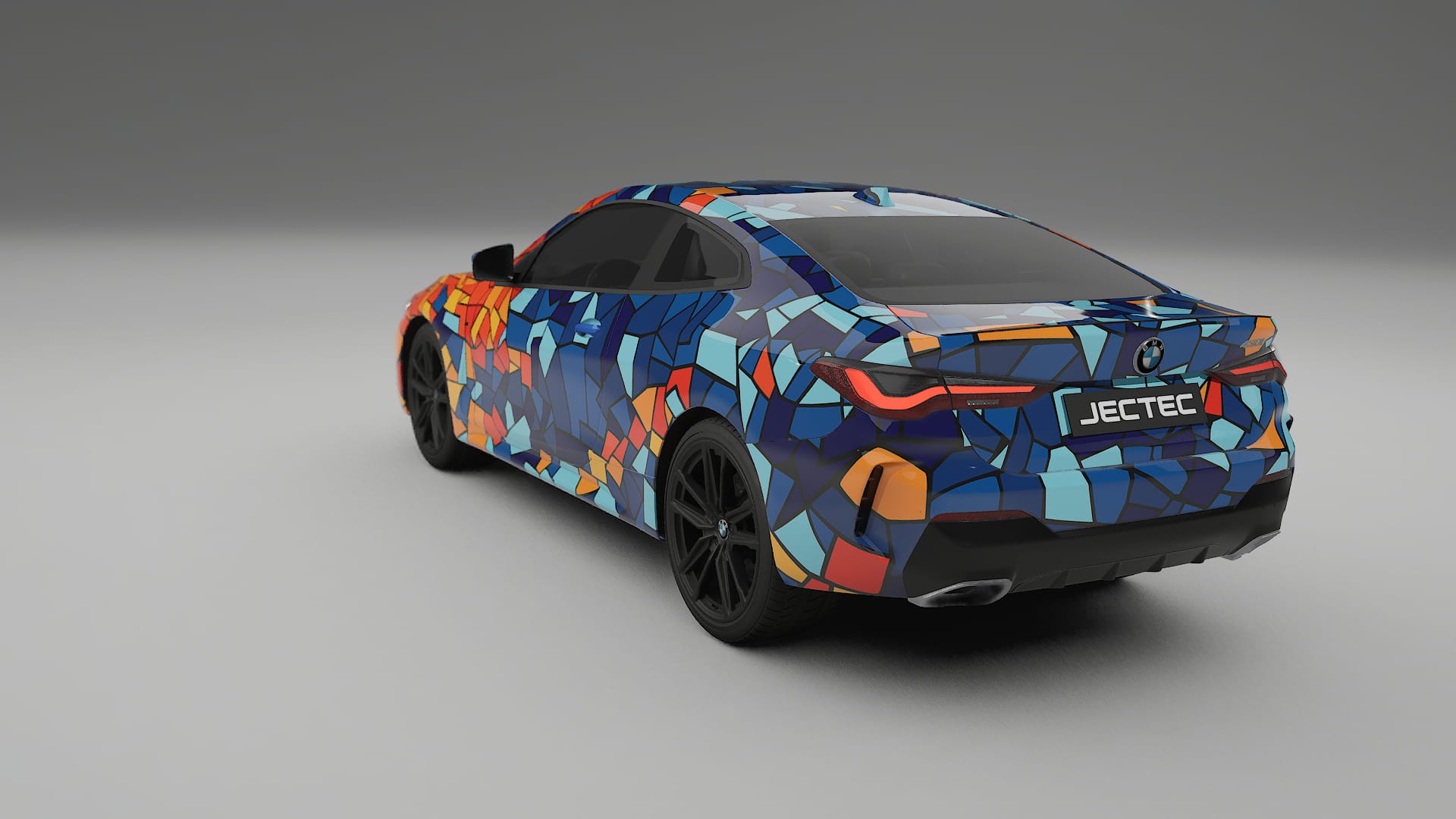 BMW M440i G26 BARCELONA – Ontworpen Wrap PPF Kit van Printbaar Polyurethaanfolie