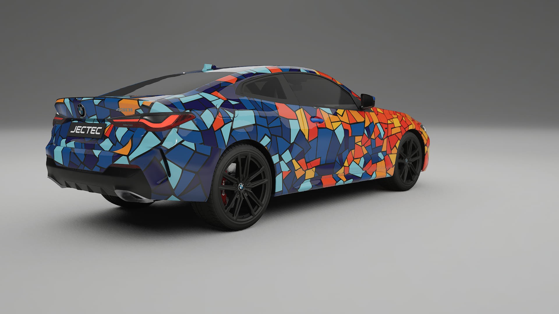 BMW M440i G26 BARCELONA – Ontworpen Wrap PPF Kit van Printbaar Polyurethaanfolie