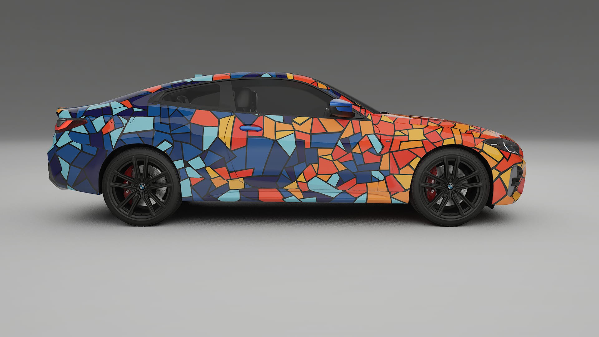 BMW M440i G26 BARCELONA – Ontworpen Wrap PPF Kit van Printbaar Polyurethaanfolie