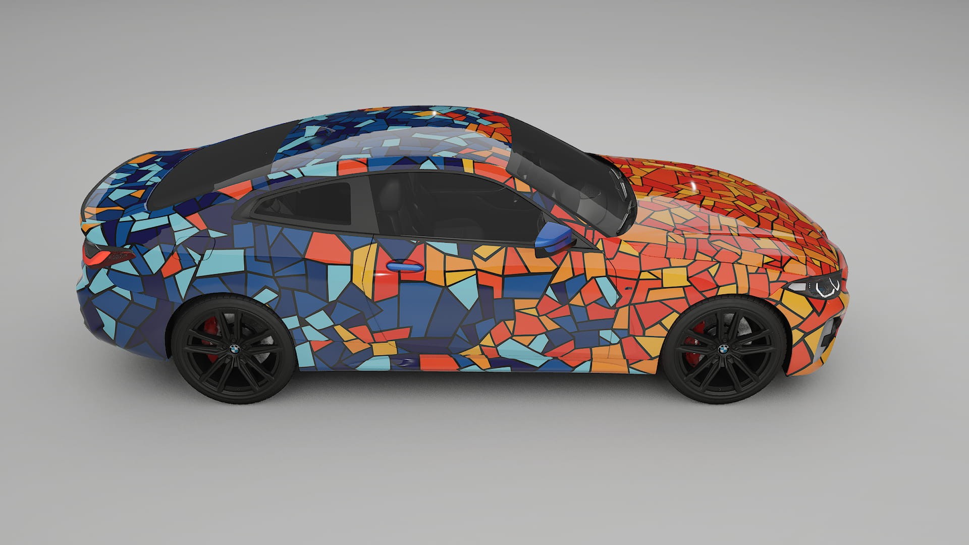 BMW M440i G26 BARCELONA – Ontworpen Wrap PPF Kit van Printbaar Polyurethaanfolie