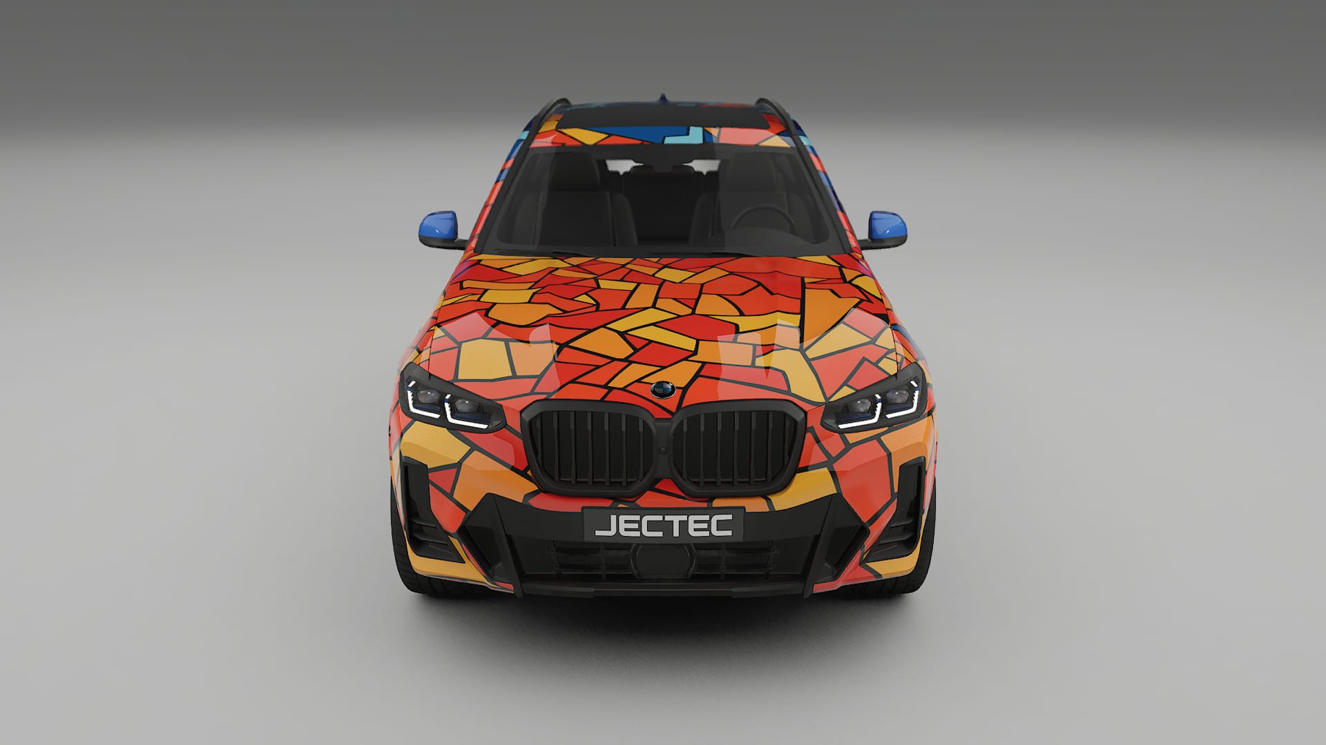 BMW X3 G01 facelift BARCELONA – Ontworpen Wrap PPF Kit van Printbaar Polyurethaanfolie