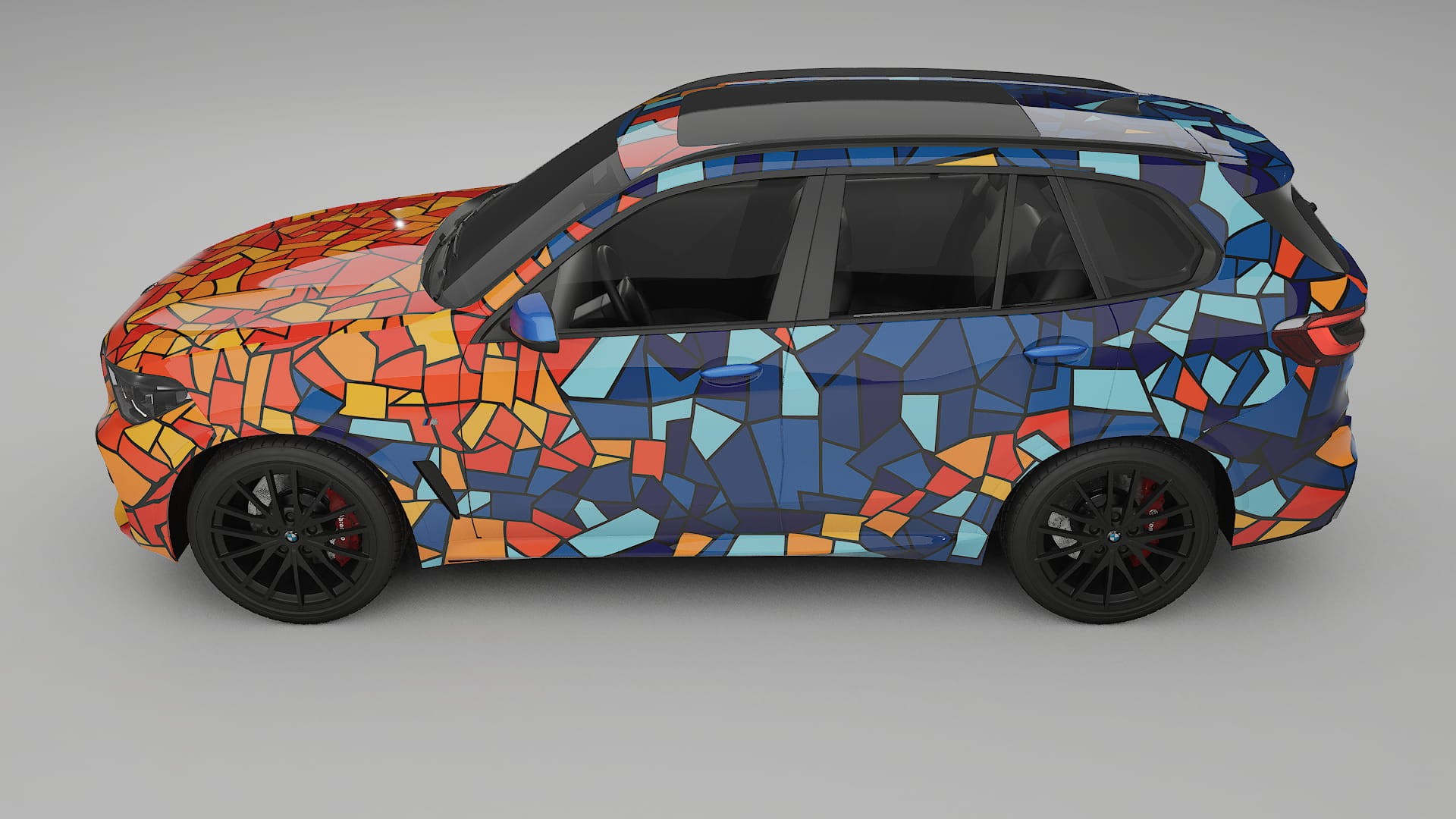 BMW X5 G05 M-Sport BARCELONA – Ontworpen Wrap PPF Kit van Printbaar Polyurethaanfolie