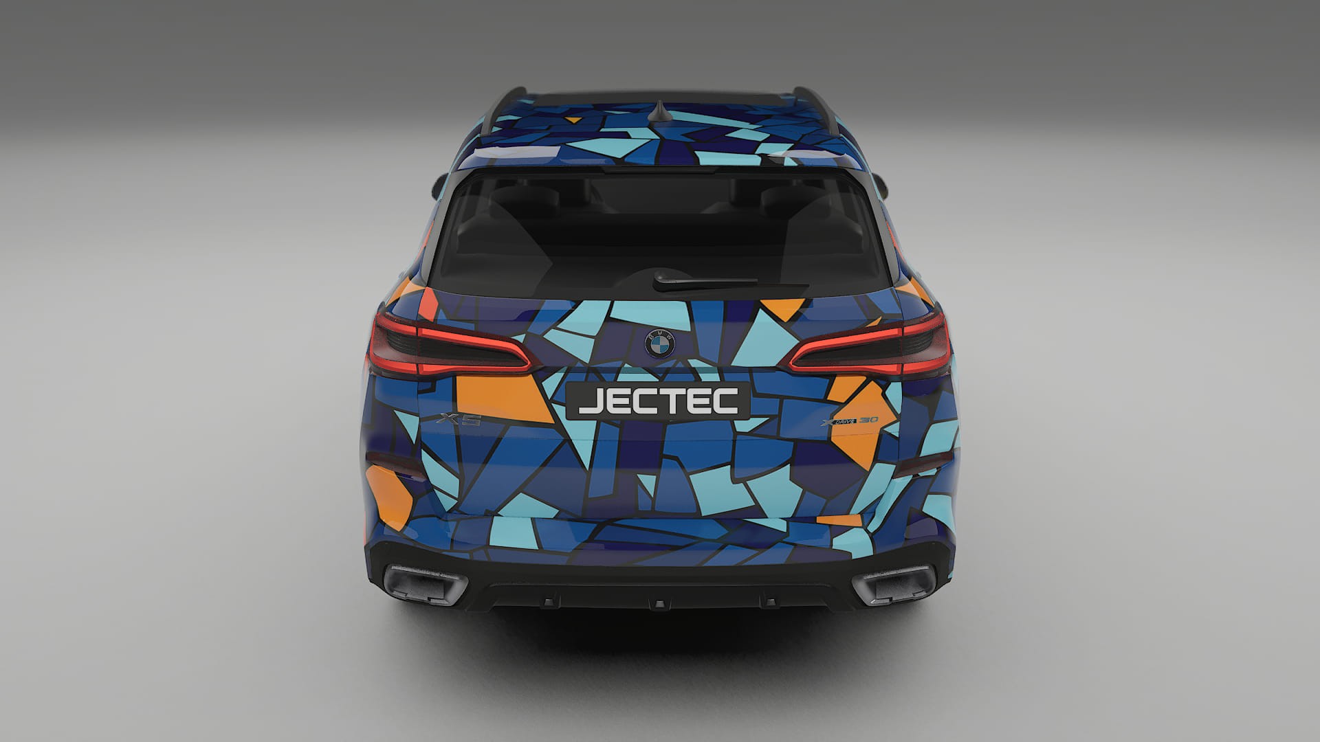 BMW X5 G05 M-Sport BARCELONA – Ontworpen Wrap PPF Kit van Printbaar Polyurethaanfolie