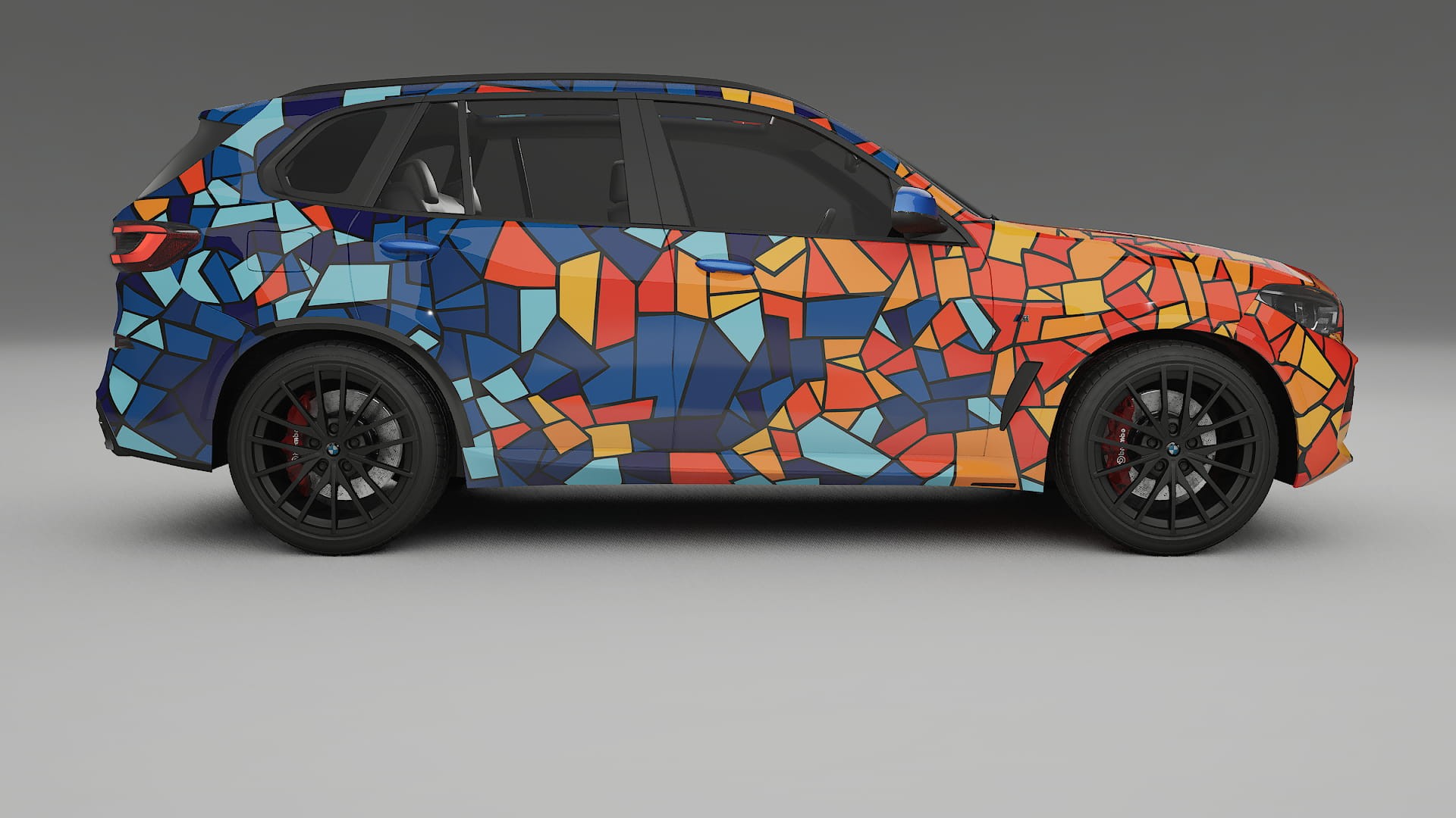BMW X5 G05 M-Sport BARCELONA – Ontworpen Wrap PPF Kit van Printbaar Polyurethaanfolie