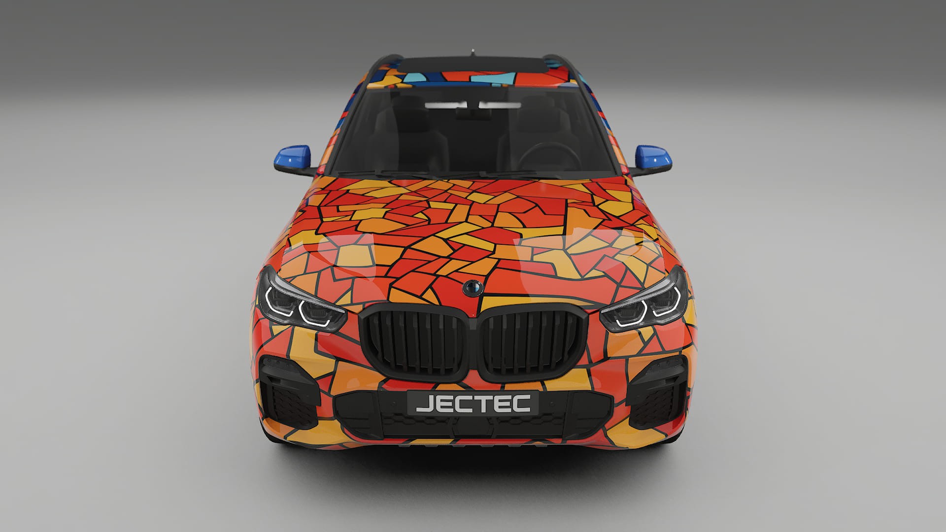 BMW X5 G05 M-Sport BARCELONA – Ontworpen Wrap PPF Kit van Printbaar Polyurethaanfolie