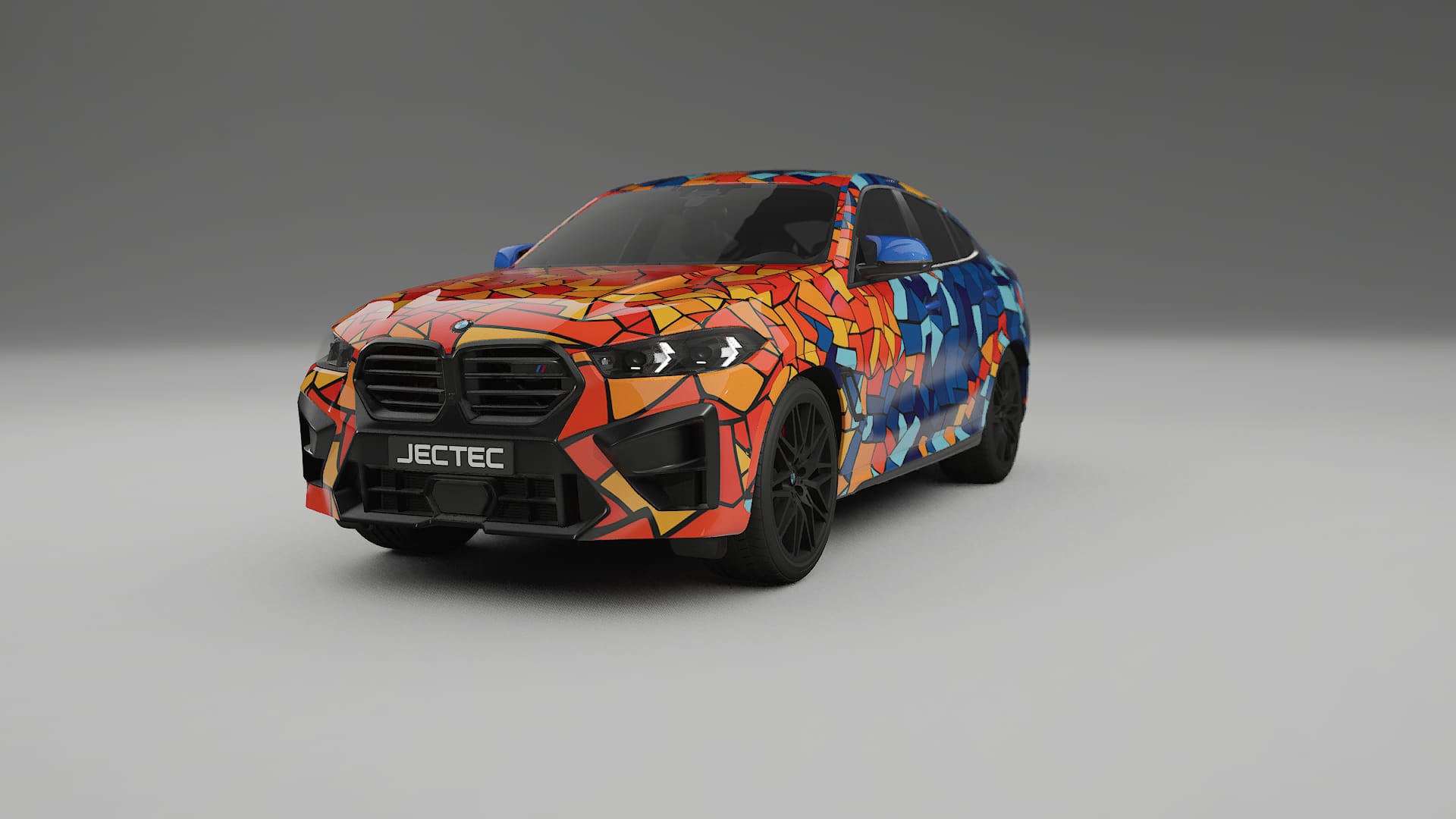 BMW X6 F96 Competition BARCELONA – Ontworpen Wrap PPF Kit van Printbaar Polyurethaanfolie