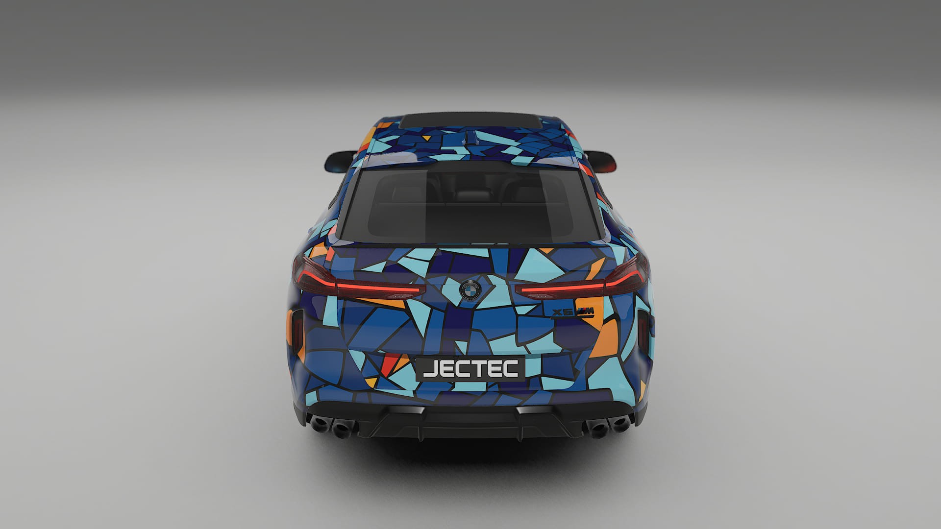 BMW X6 F96 Competition BARCELONA – Ontworpen Wrap PPF Kit van Printbaar Polyurethaanfolie