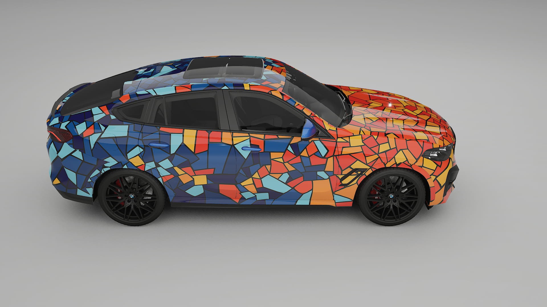 BMW X6 F96 Competition BARCELONA – Ontworpen Wrap PPF Kit van Printbaar Polyurethaanfolie
