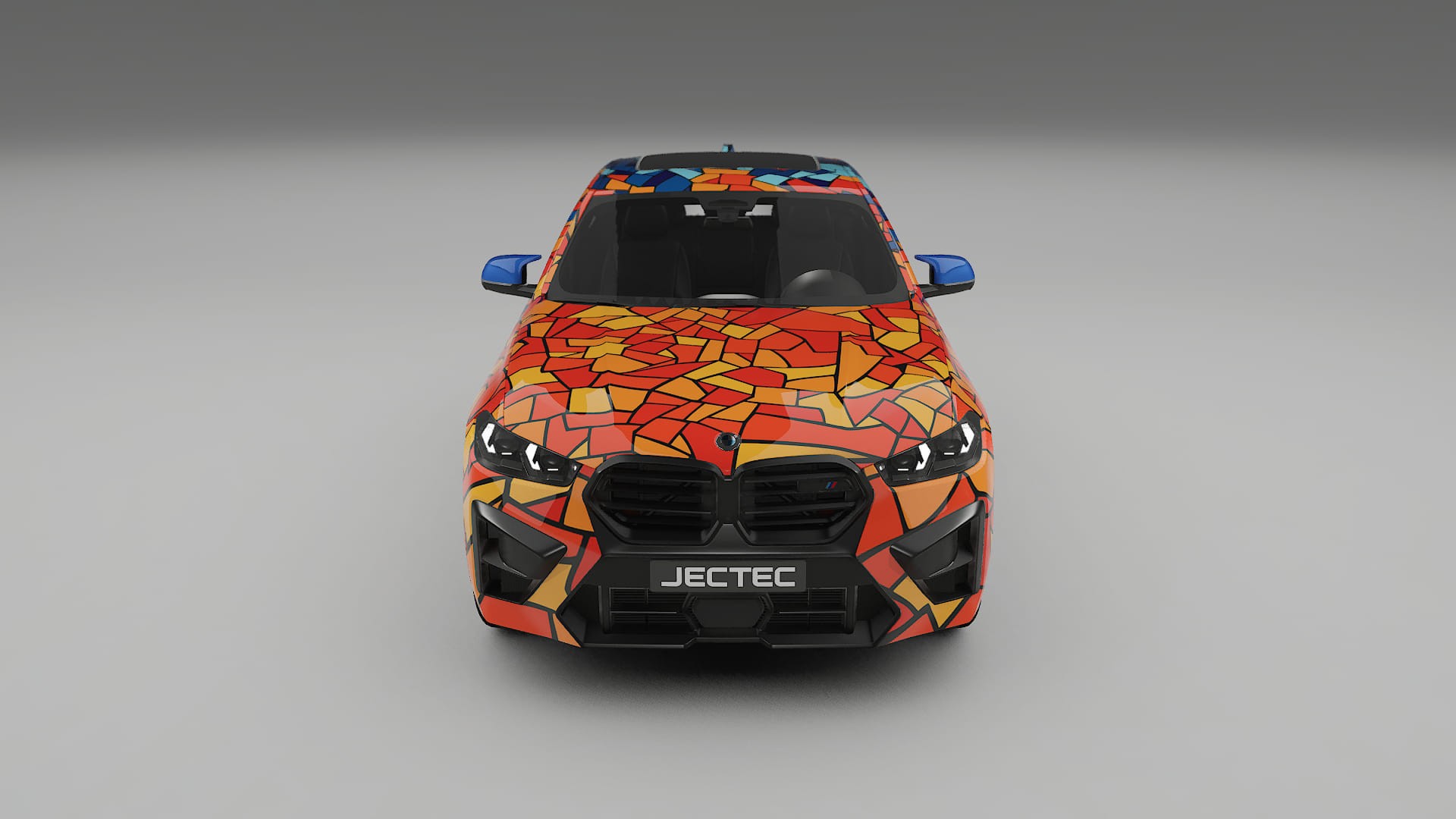 BMW X6 F96 Competition BARCELONA – Ontworpen Wrap PPF Kit van Printbaar Polyurethaanfolie