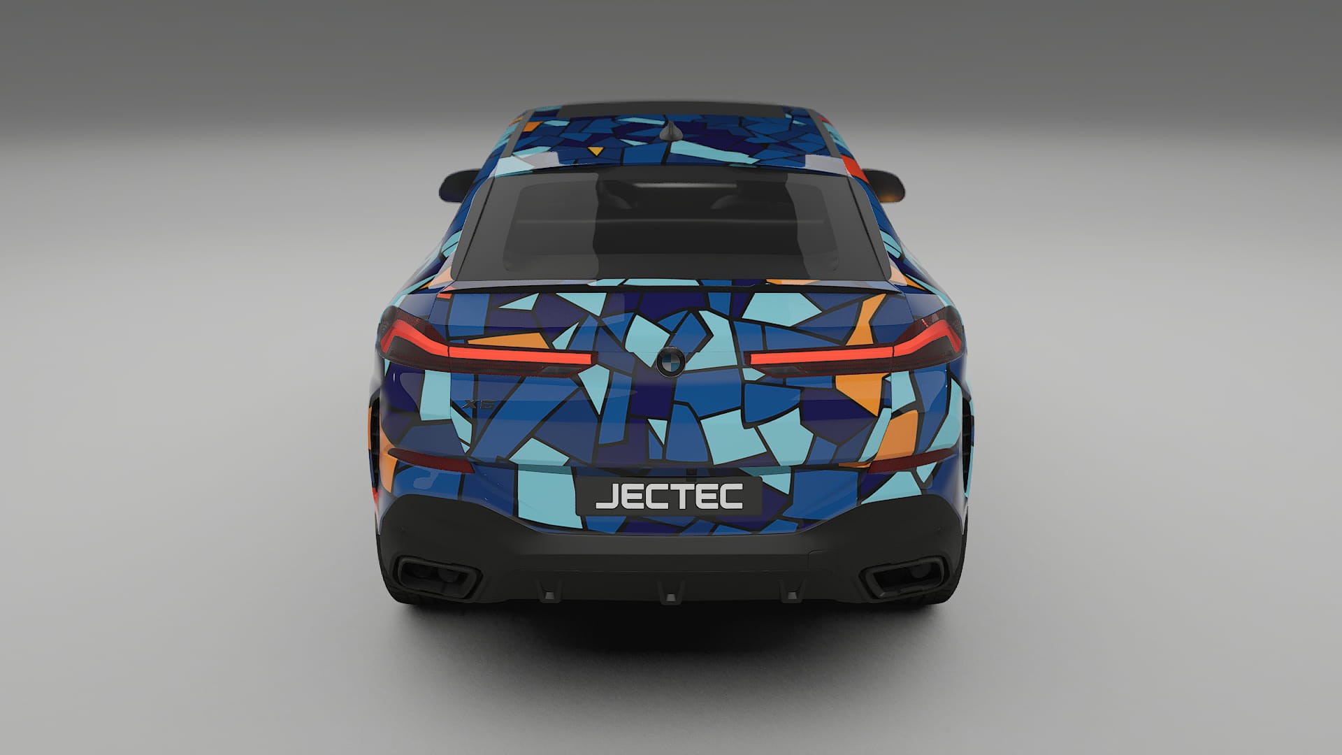 BMW X6 G06 F96 BARCELONA – Ontworpen Wrap PPF Kit van Printbaar Polyurethaanfolie