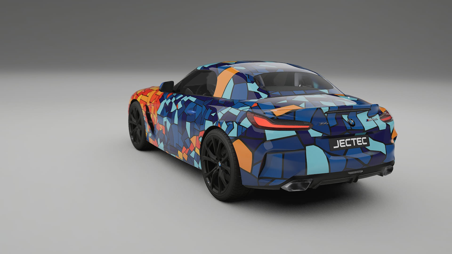 BMW Z4 G29 BARCELONA – Ontworpen Wrap PPF Kit van Printbaar Polyurethaanfolie
