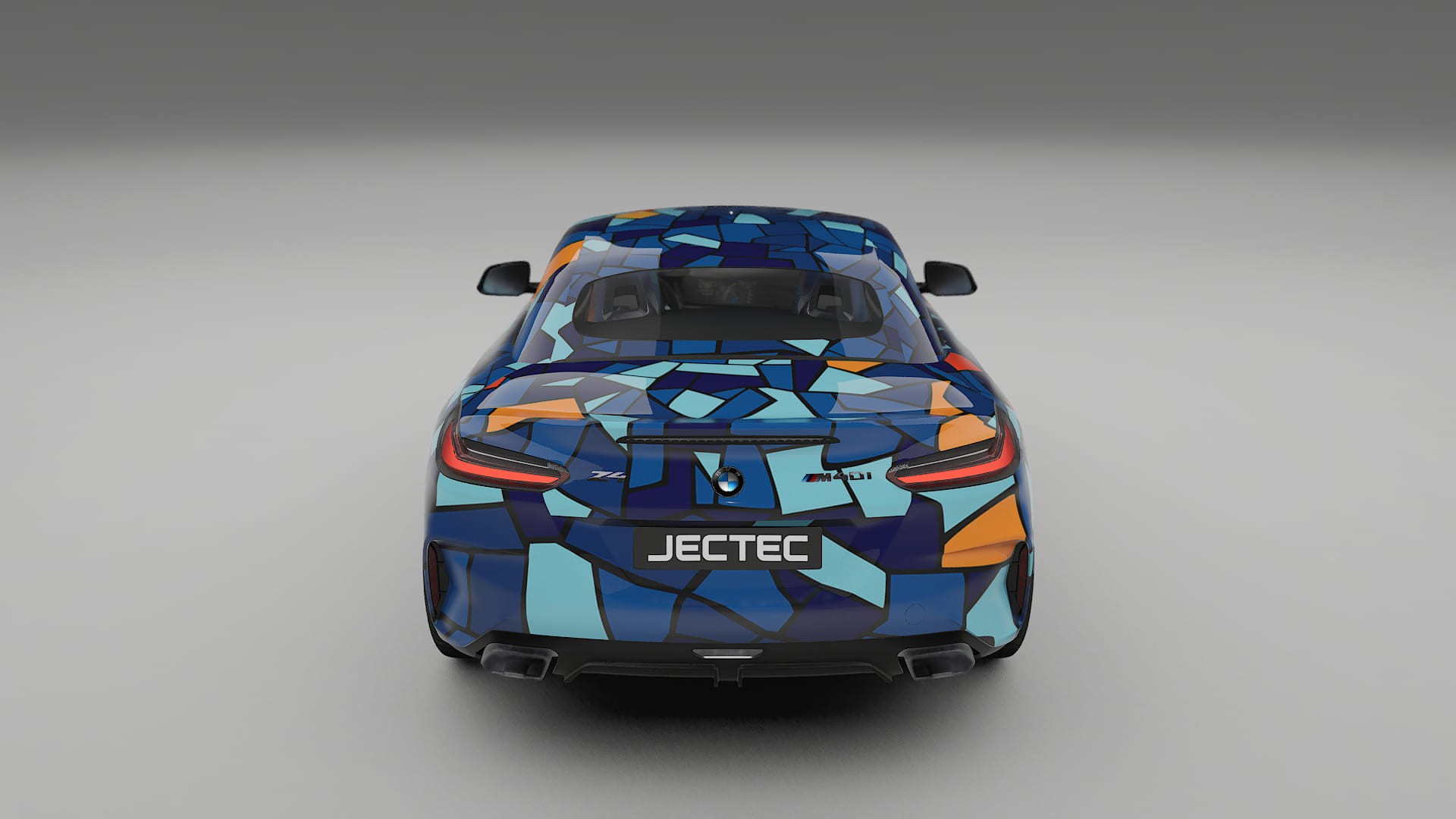 BMW Z4 G29 BARCELONA – Ontworpen Wrap PPF Kit van Printbaar Polyurethaanfolie