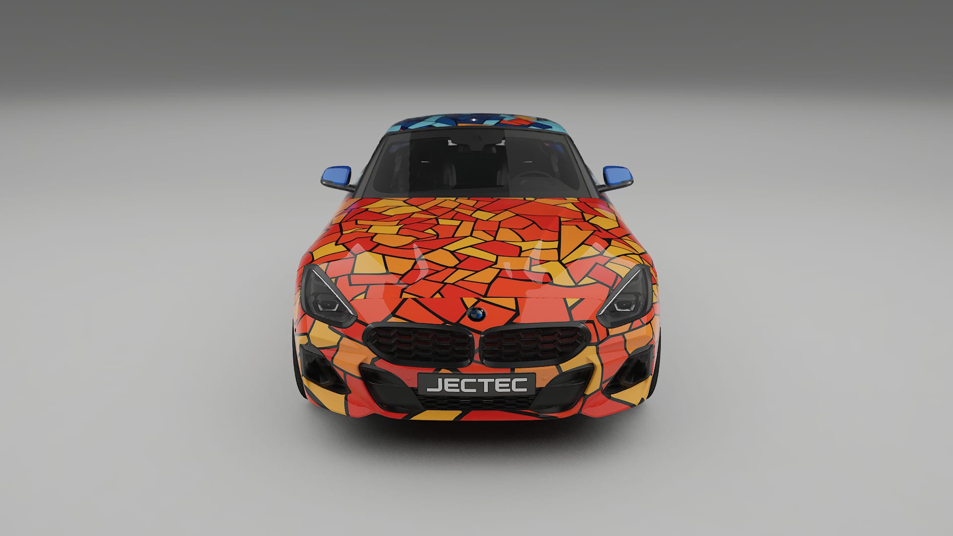 BMW Z4 G29 BARCELONA – Ontworpen Wrap PPF Kit van Printbaar Polyurethaanfolie