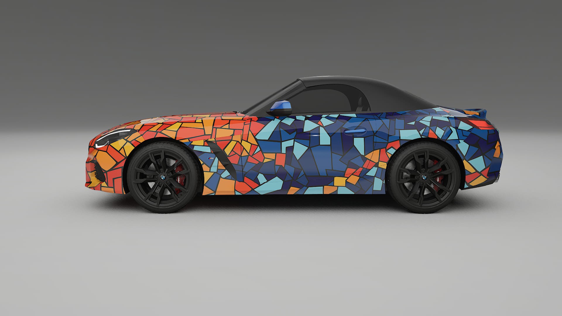 BMW Z4 G29 M40i First edition roadster BARCELONA – Ontworpen Wrap PPF Kit van Printbaar Polyurethaanfolie
