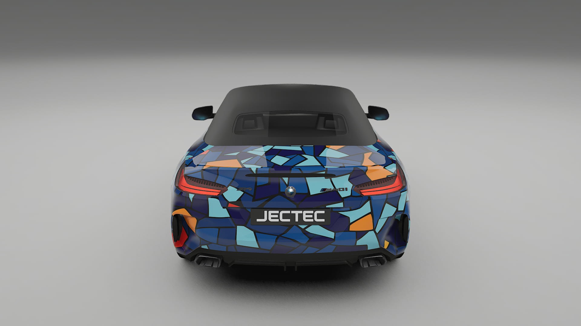 BMW Z4 G29 M40i First edition roadster BARCELONA – Ontworpen Wrap PPF Kit van Printbaar Polyurethaanfolie