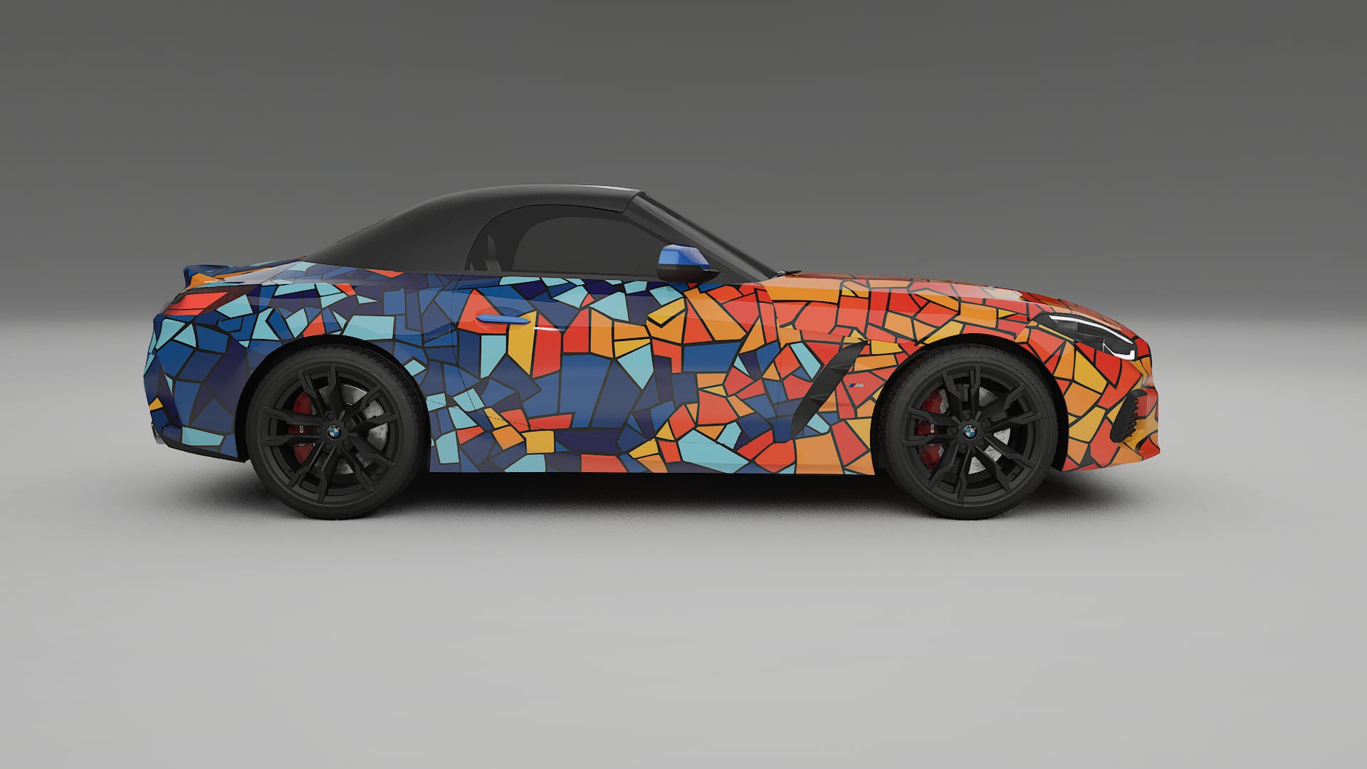 BMW Z4 G29 M40i First edition roadster BARCELONA – Ontworpen Wrap PPF Kit van Printbaar Polyurethaanfolie