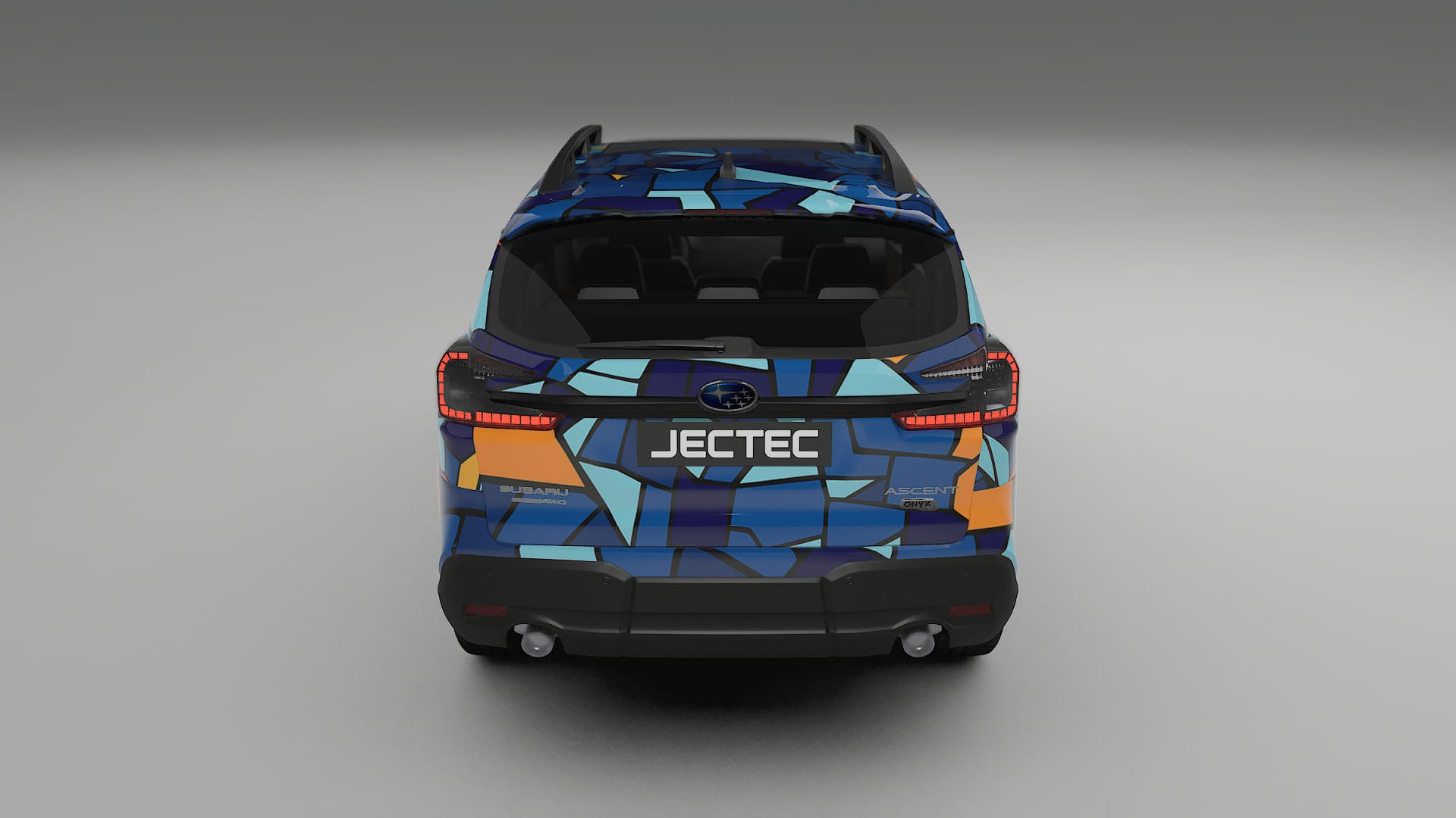 Subaru Ascent BT facelift LCI BARCELONA – Ontworpen Wrap PPF Kit van Printbaar Polyurethaanfolie