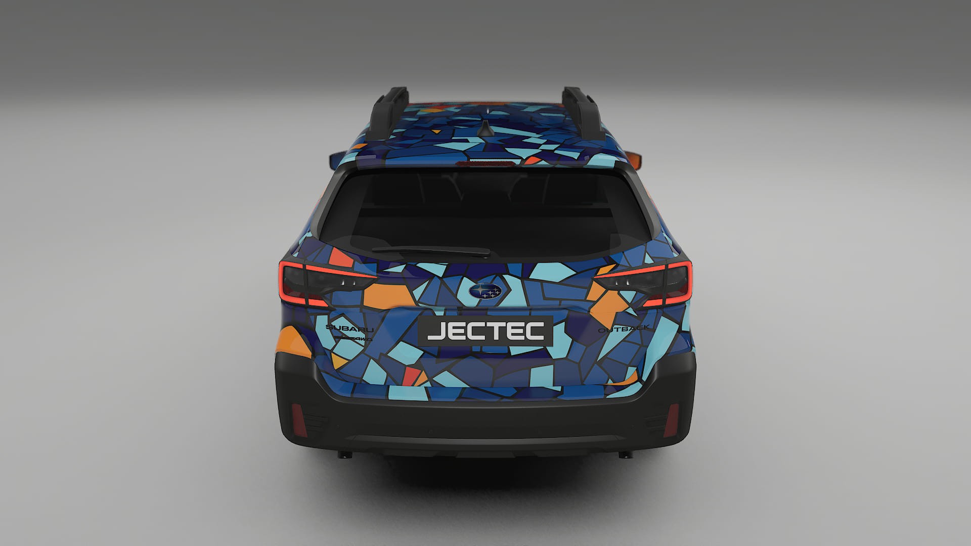 Subaru Outback VI BS facelift LCI BARCELONA – Ontworpen Wrap PPF Kit van Printbaar Polyurethaanfolie