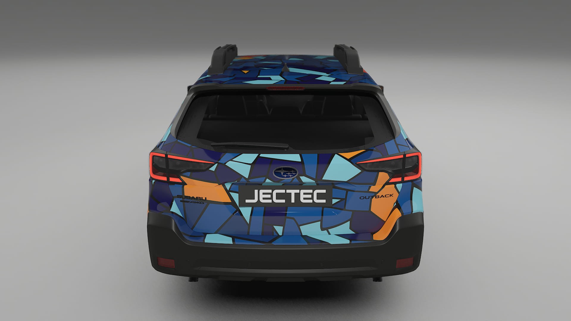 Subaru Outback VI BS prefacelift pre-LCI BARCELONA – Ontworpen Wrap PPF Kit van Printbaar Polyurethaanfolie