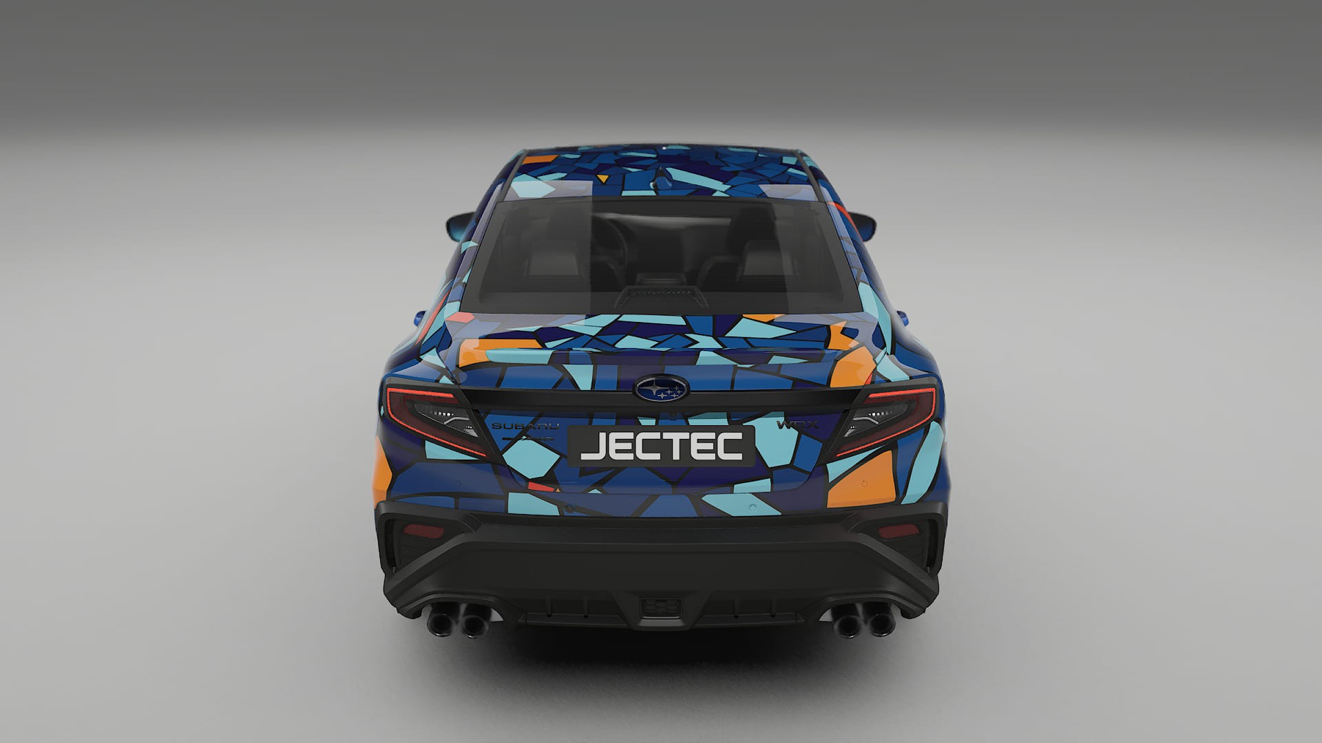 Subaru WRX VB BARCELONA – Ontworpen Wrap PPF Kit van Printbaar Polyurethaanfolie